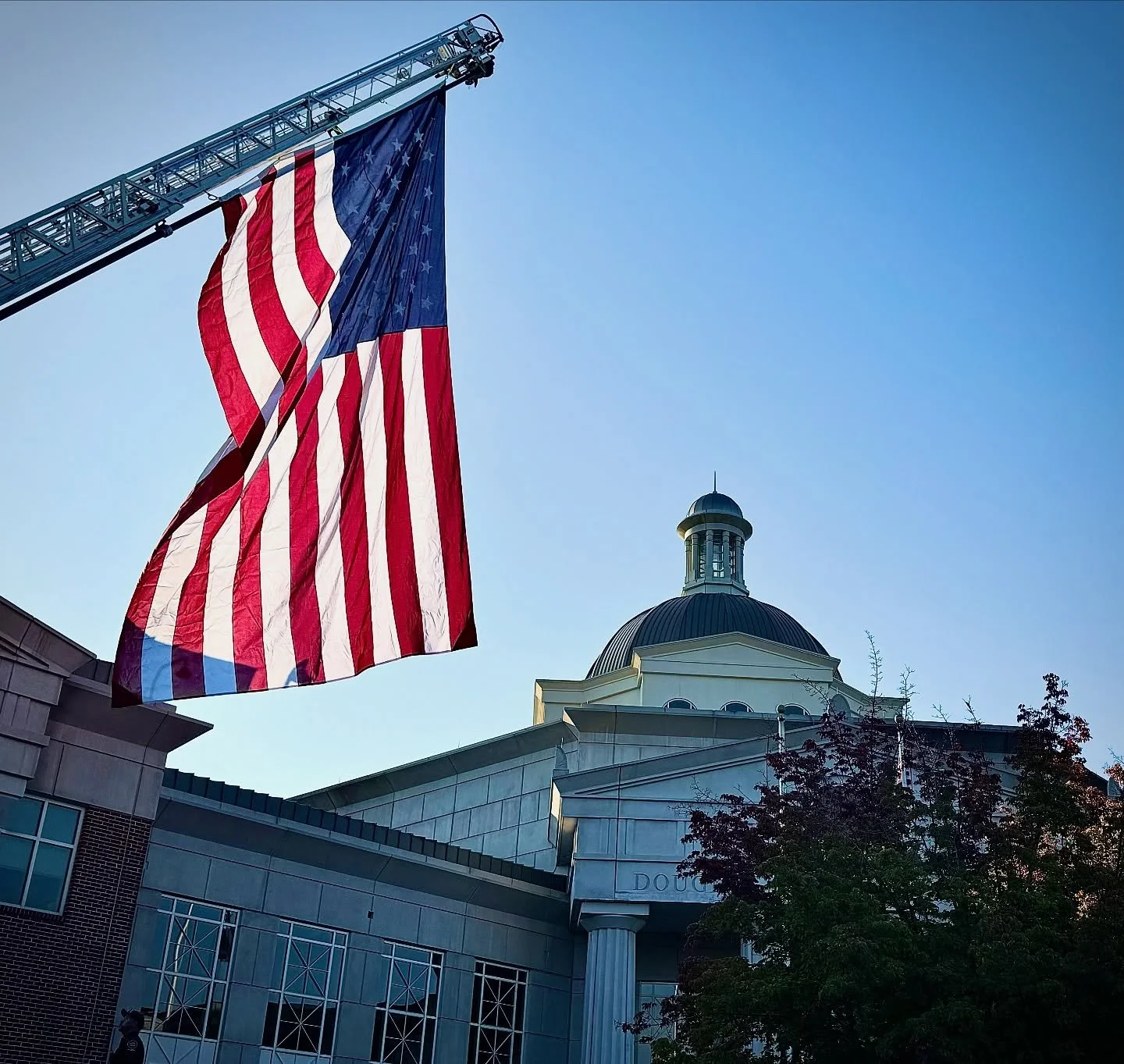 Today, we gathered on the steps of the Douglas County Courthouse for this year&rsquo;s Patriot&rsquo;s Day Ceremony. We honored the victims of 9/11 and reflected on the courage of our nation&rsquo;s first responders on that day. 

During the ceremony