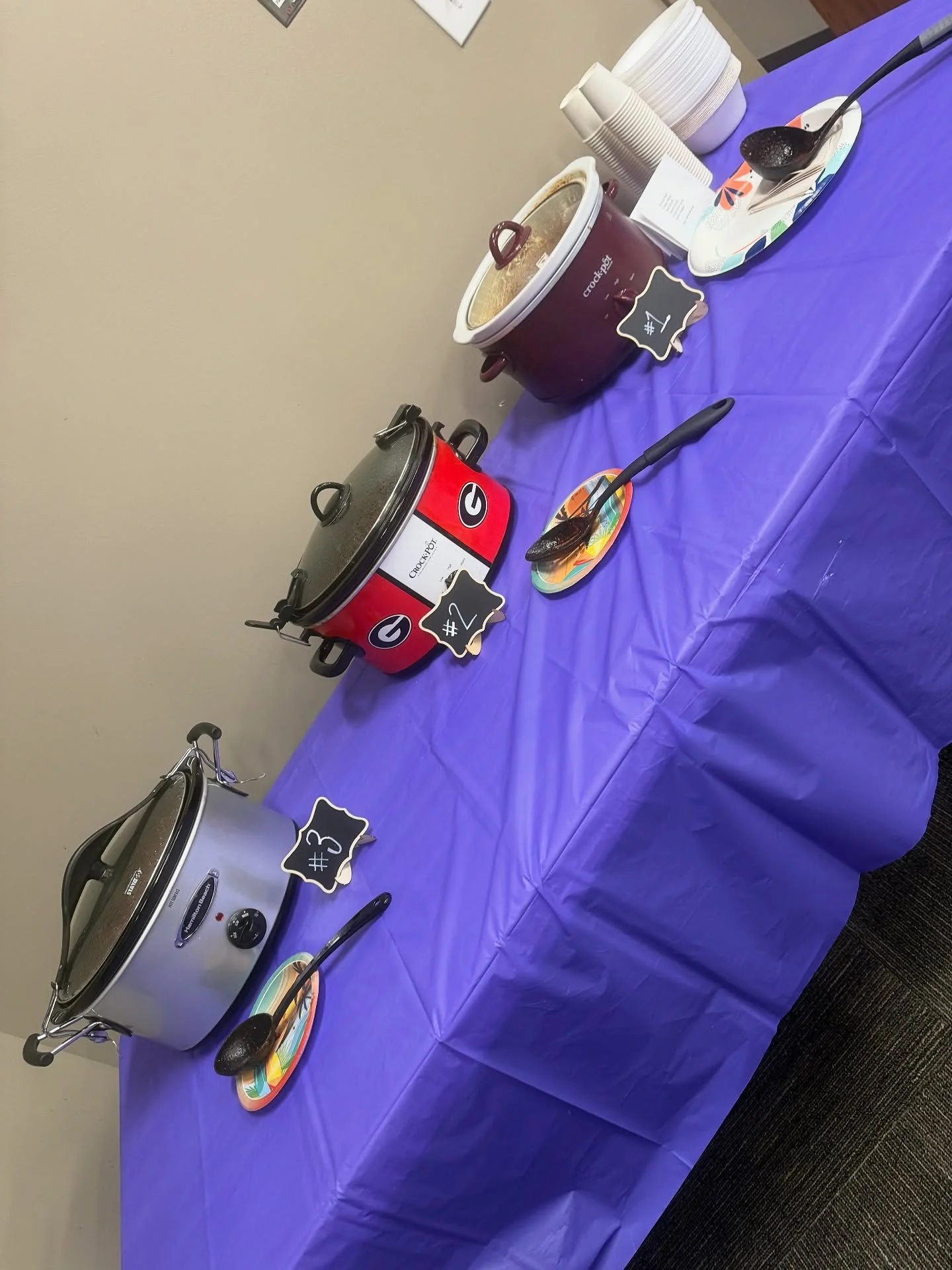 Happy National Boss’s Day! 
Earlier this week, our office celebrated with our annual Chili Cook-Off lunch! Several team members brought their best recipes to the table, and they did not make the voting easy!
Congratulations to ADA Gandara Gal