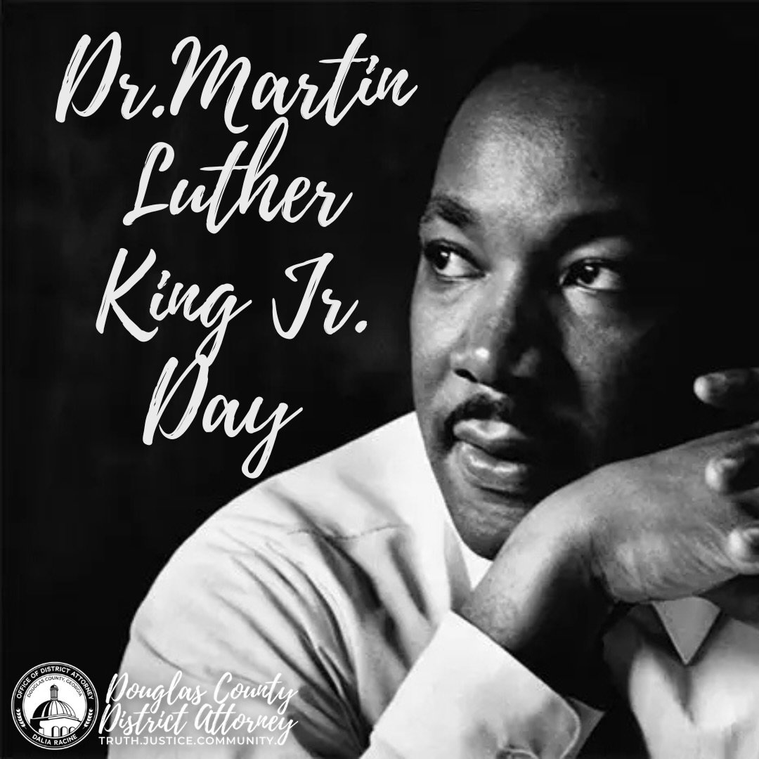 Today, we honor Dr. Martin Luther King Jr. and reflect on his lasting legacy of justice and service. His leadership continues to inspire our work as we remain committed to seeking justice with excellence and integrity for our community.