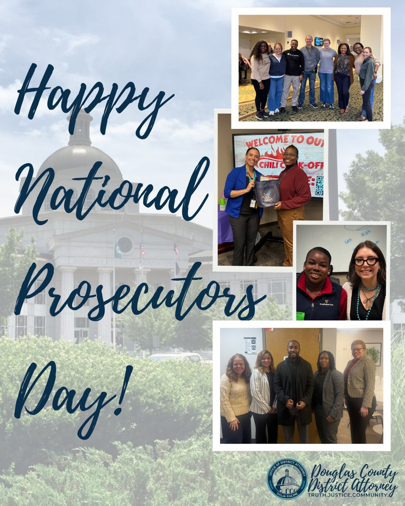On National Prosecutors Day, we are grateful for the prosecutors who work every day to serve Douglas County.

Your commitment to justice, your advocacy for victims, and your dedication to our community do not go unnoticed. Thank you for all that you 