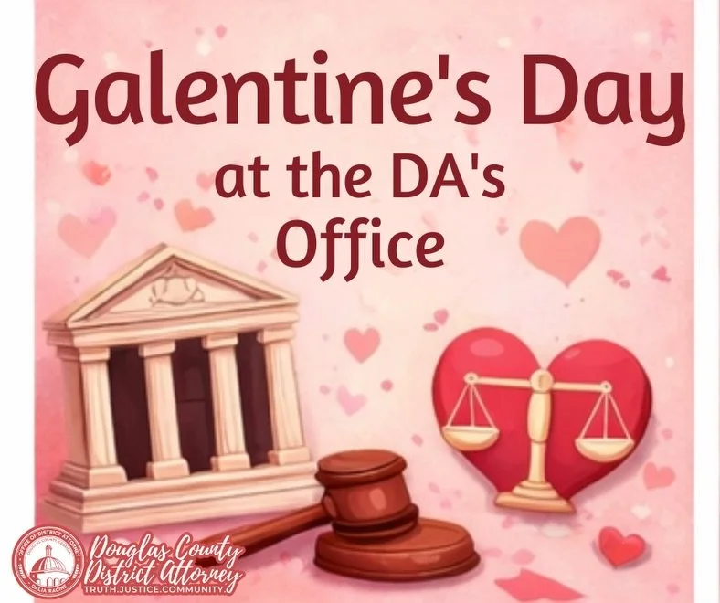 Happy Galentine&rsquo;s Day from  the Douglas County District Attorney&rsquo;s Office!

Our work is serious, and the cases we handle matter deeply, but the people beside us are what make this job possible every single day.

Between court calendars, t