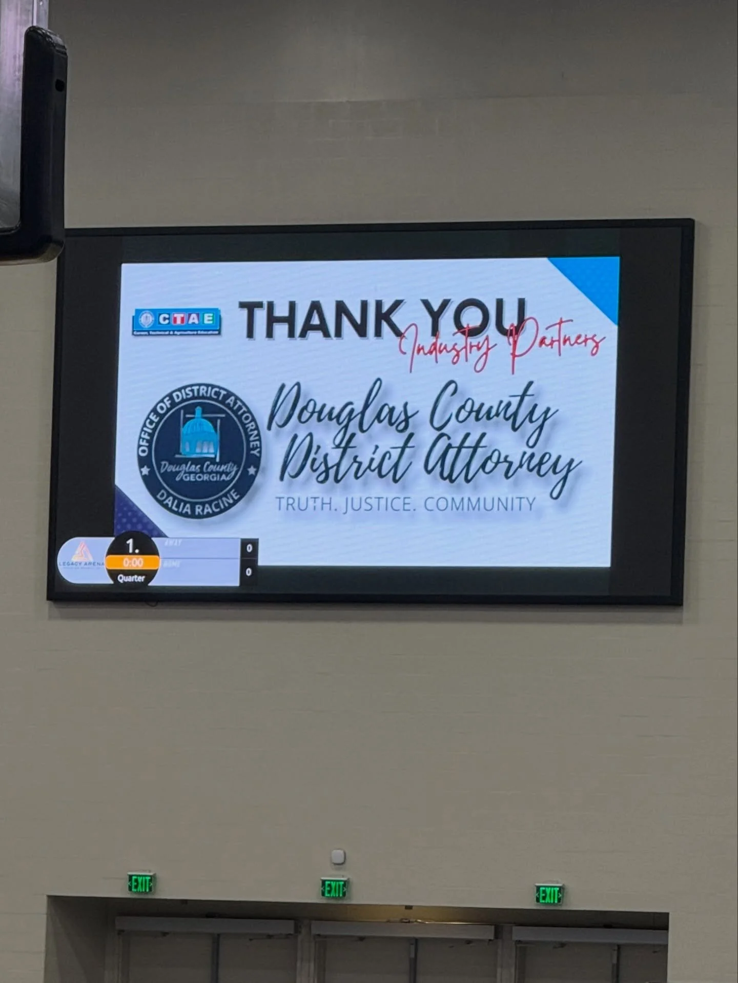 Today members of our office attended the Passport to Success 8th Grade Career Fair at Legacy Arena! 

We enjoyed meeting so many students, talking about the different careers within our office, and explaining our role in the criminal justice system.
