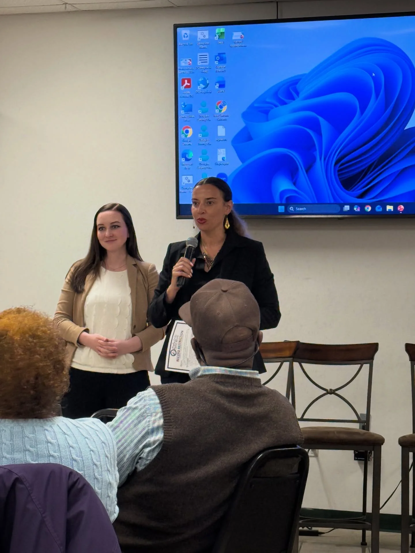 On Thursday, February 26, our office attended Commissioner Raxton&rsquo;s Town Hall to share information about record restriction and how the process works.

Residents also heard updates from several county departments, including Animal Control, the 