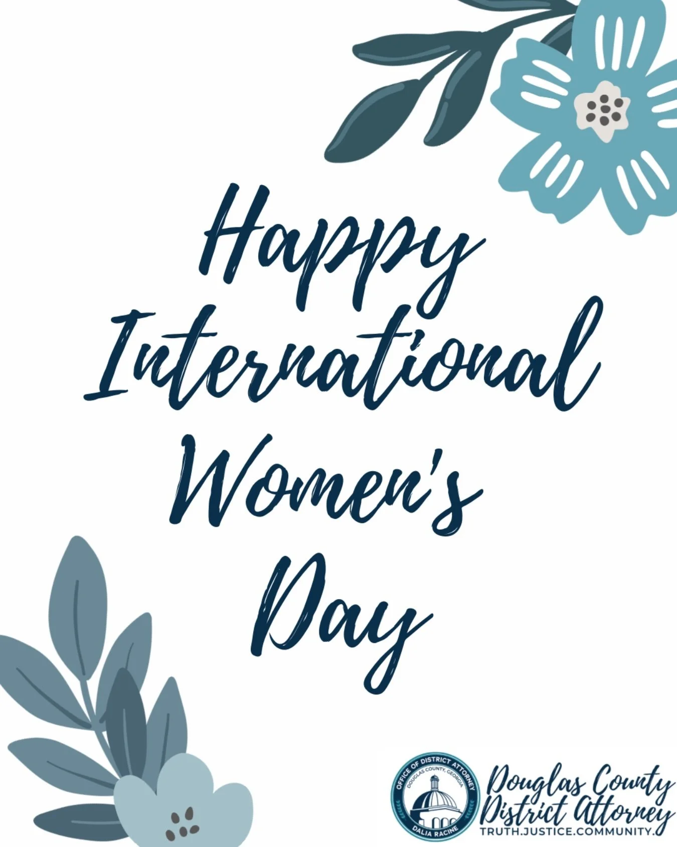 Today on International Women&rsquo;s Day, we recognize the women of the Douglas County District Attorney&rsquo;s Office who work each day to serve our community.

From prosecutors and investigators to victim advocates and administrative professionals