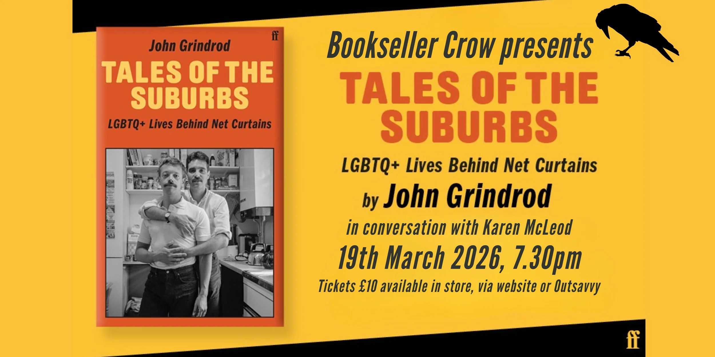 Tales of the Suburbs at Bookseller Crow with Karen McLeod