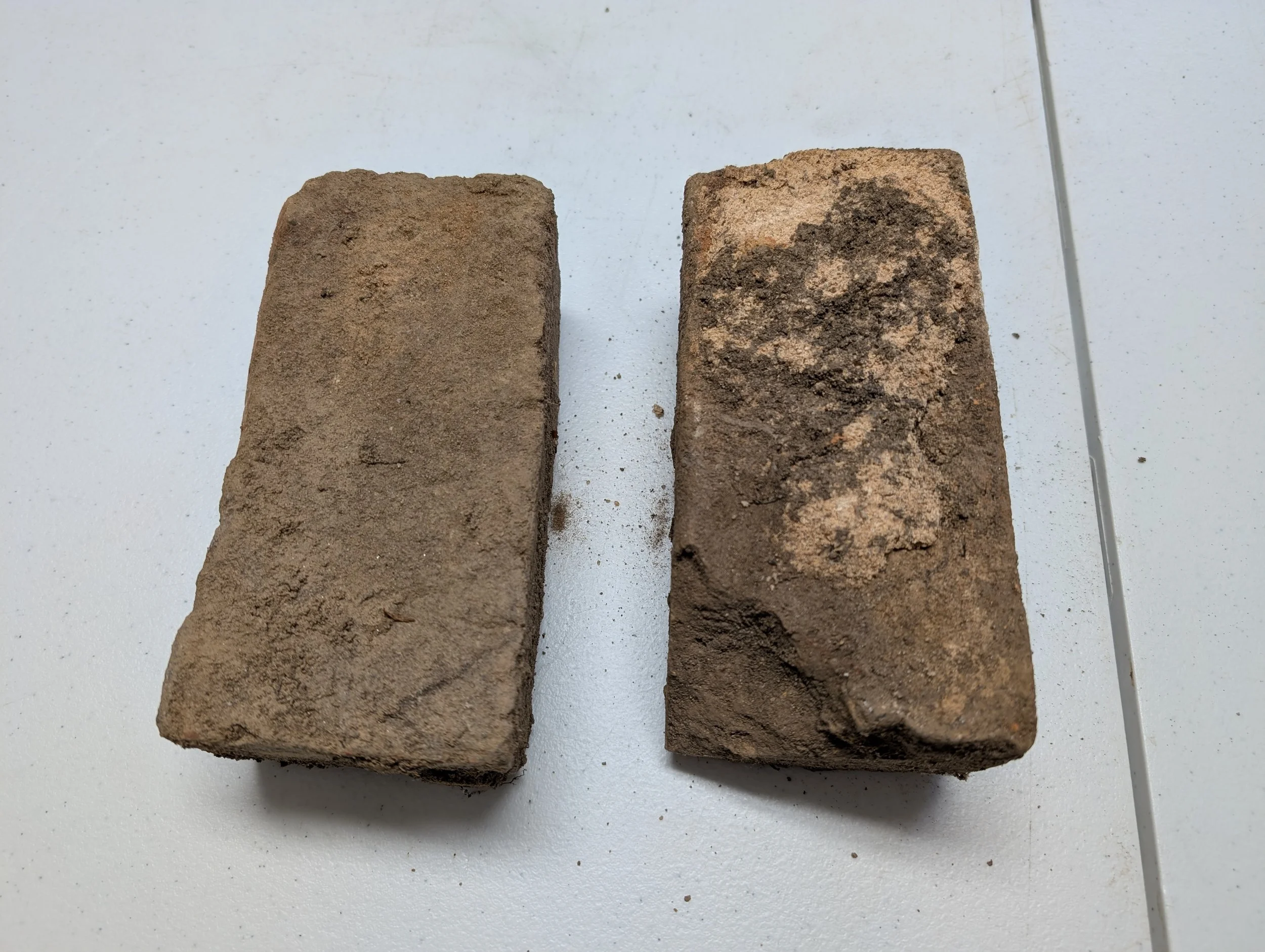 Low-Fire-Forged Bricks 1700s