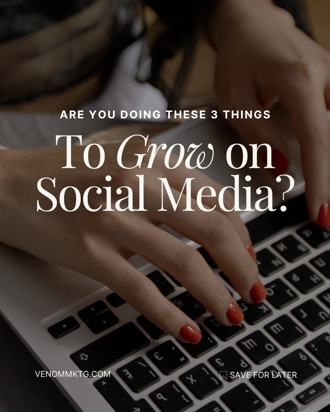 Does it ever feel like you're spending so much time on social media and getting little traction? 

A quick check-in on 3 key things to do to grow on your Instagram&mdash; or any social media platform! 

Need help defining your strategy or implementin