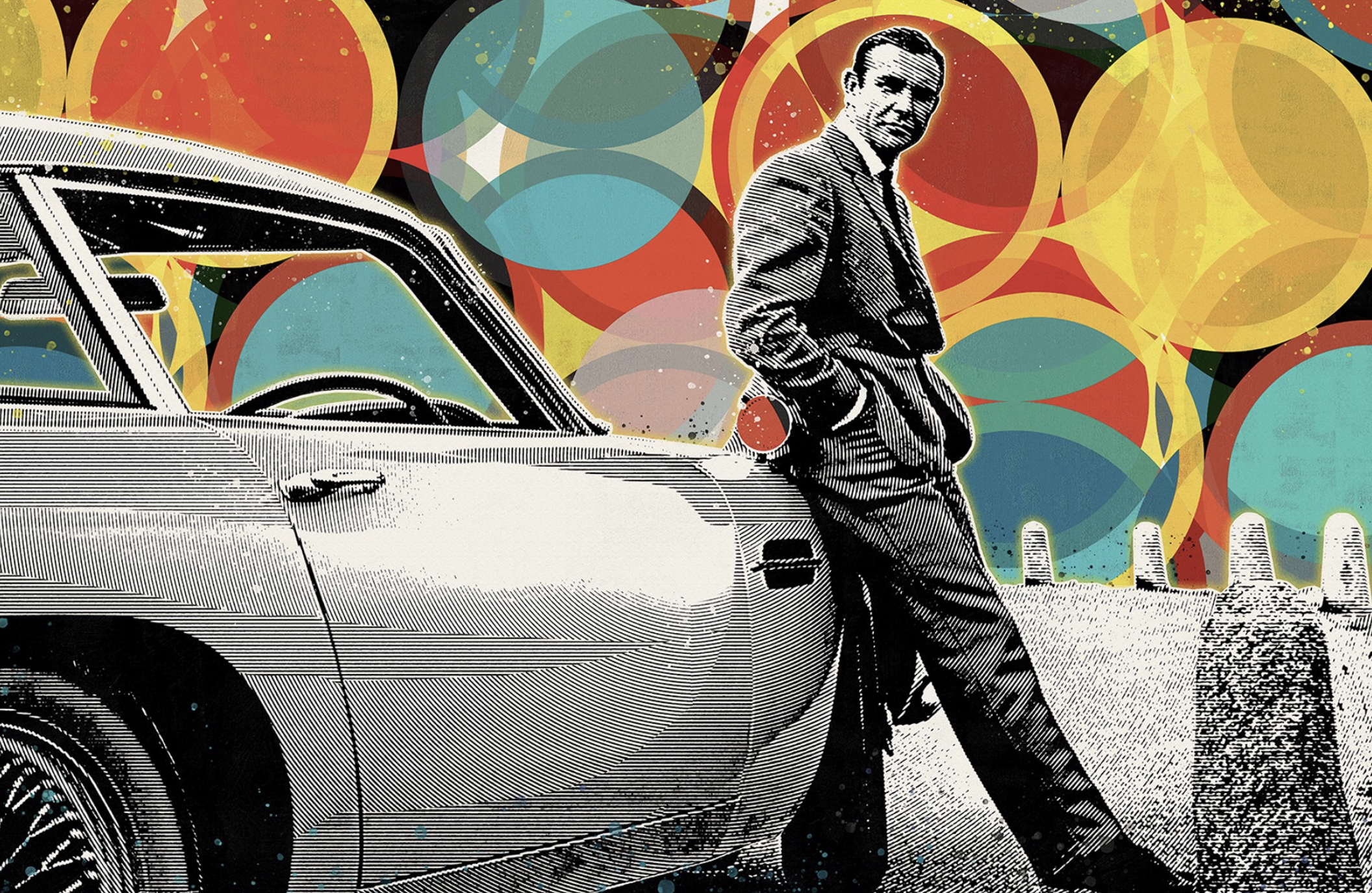 Richard Prescott, License, digital painting, archival pigment print on cotton canvas, 32x48