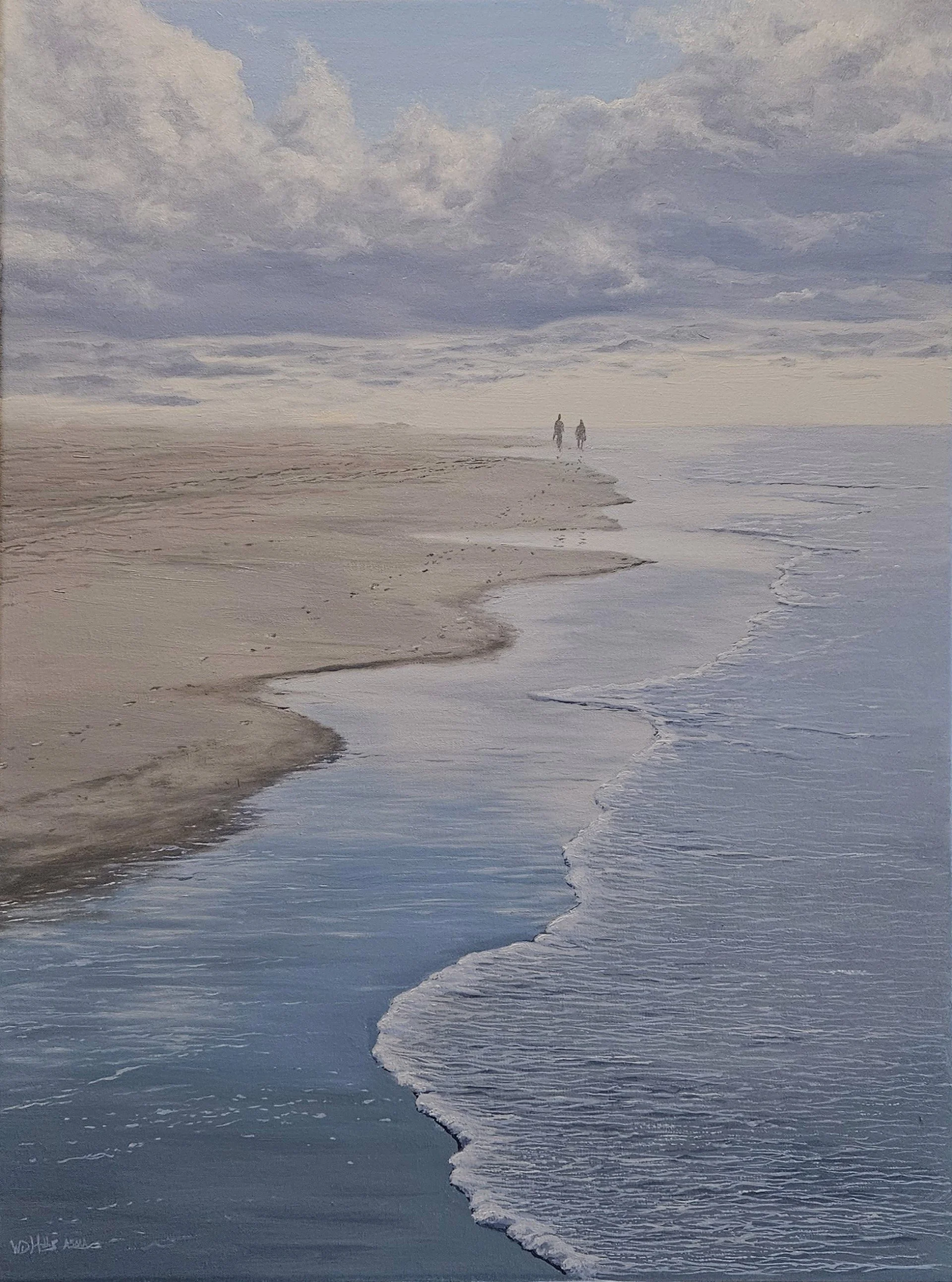 William D. Hobbs, Morning Serenity, oil on linen, 24x18