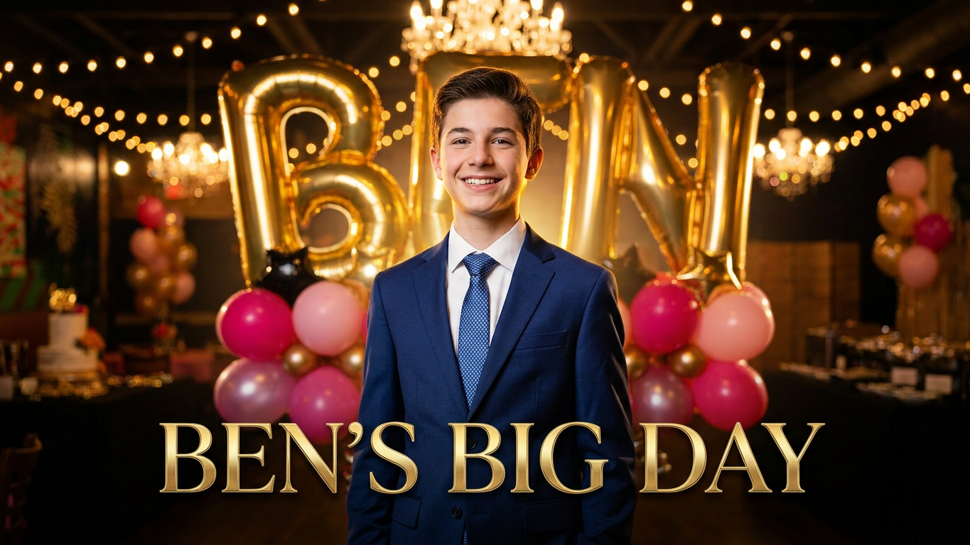 Ben’s Bar Mitzvah