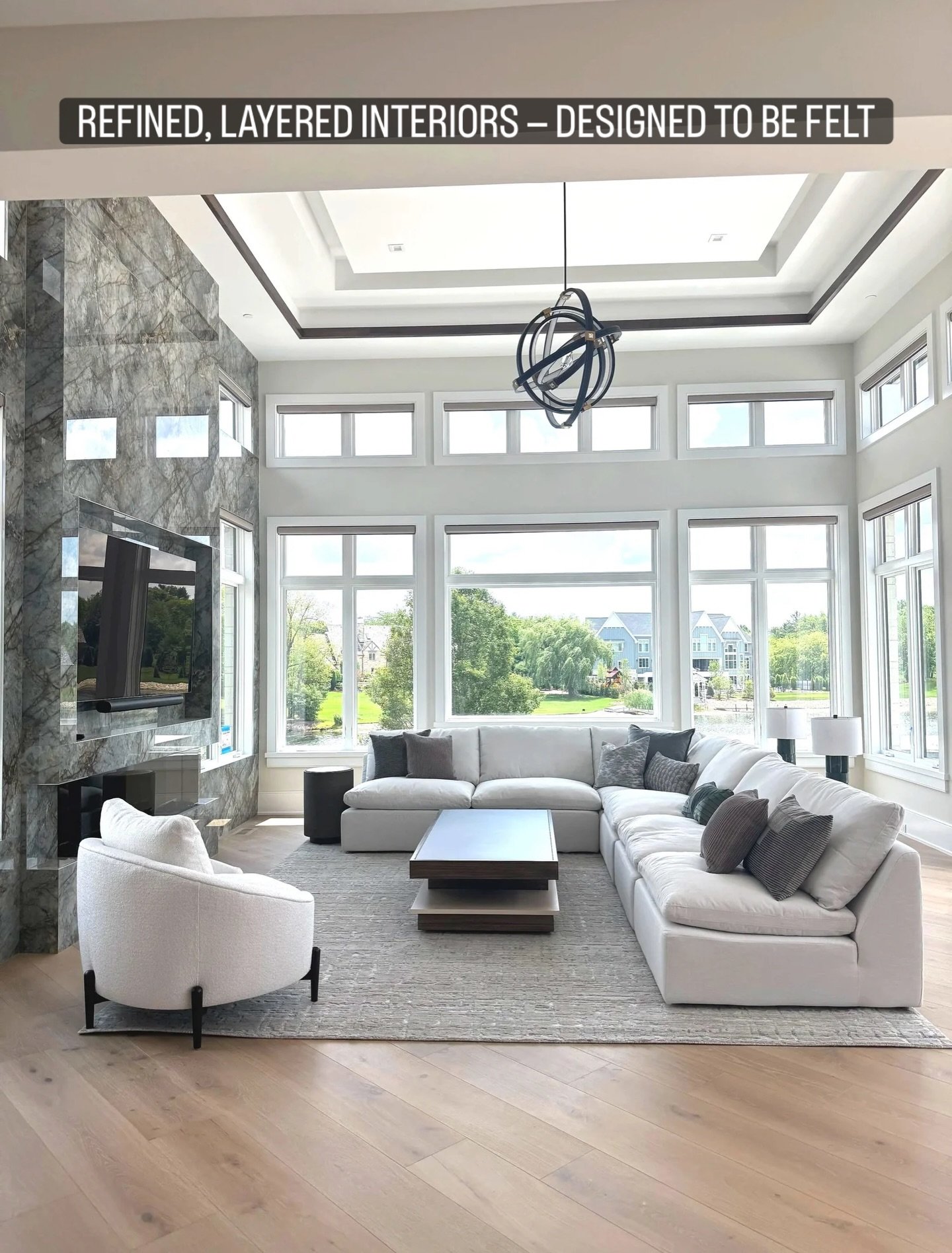 Soft modern lines, elegant architecture, and collected details &mdash; each space thoughtfully curated so it feels calm, livable, and deeply personal. That&rsquo;s the work we love doing most.

#RefinedInteriors #LayeredInteriors #TimelessModern #Liv