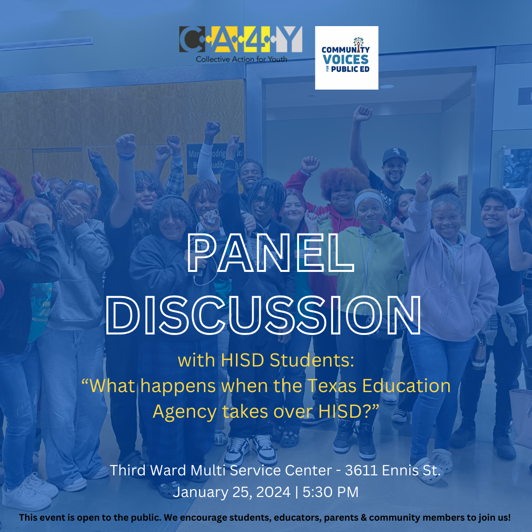 Panel Discussion: TEA takes over HISD