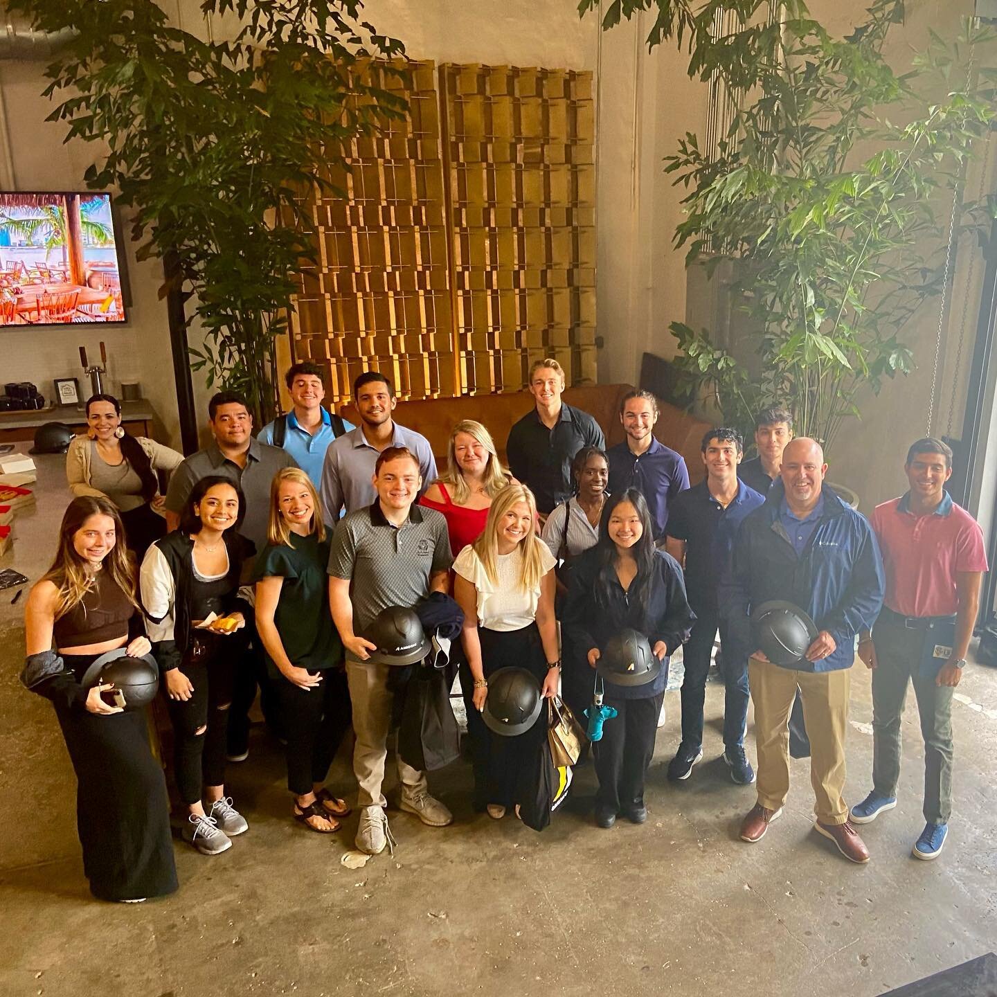 Last week, we loved hosting the @ufinnovationacademy in Miami as part of our Amicon Immersion Program. These students met the team at Amicon HQ, visited an active site and got a special @gobrightline tour.

We already can&rsquo;t wait for next year!