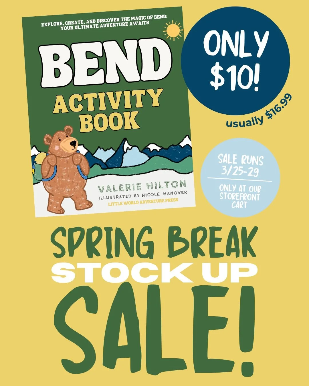 Non-breakfast burrito news! 📖 If you don&rsquo;t know, I created this Activity Book as an ode to our amazing town almost 2 years ago! It&rsquo;s been a hit and such a fun ride but it&rsquo;s time to close up this chapter and create space for a new o