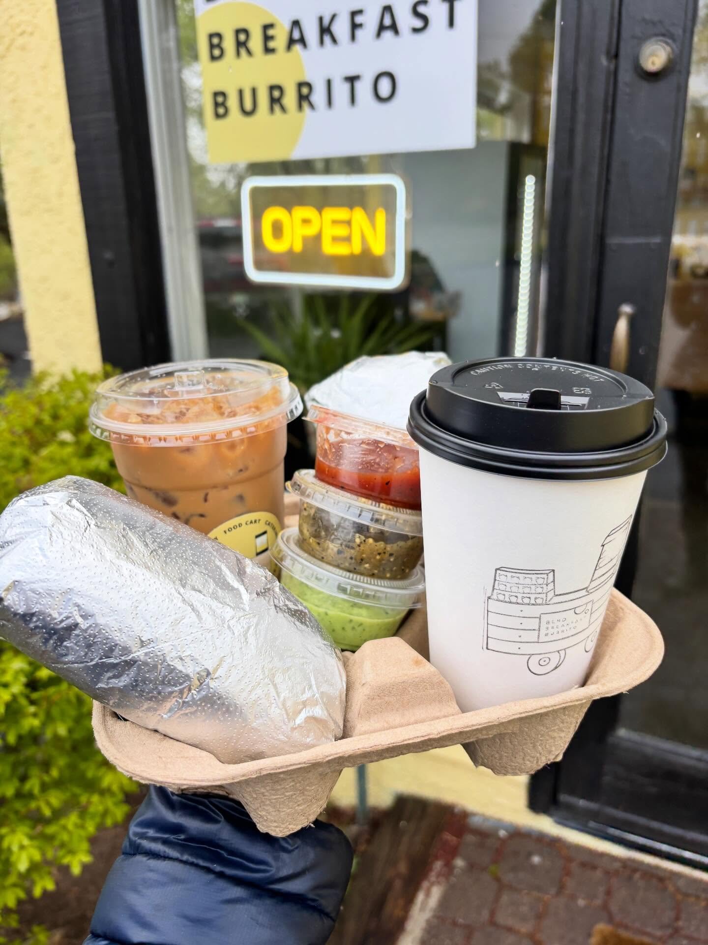 One stop shop! 🌯☕️ We&rsquo;re all about delicious convenience here. Stop by for breakfast burritos and coffees before heading to work or your next adventure!
