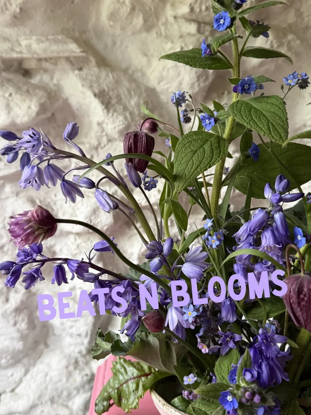 Big love going out on this soggy, misty Friday eve 💙

I started this at 6am - and have had this CLASSIC tune in my head all week. Happens every year when the Forget-Me-Not Babes come out! 

Do you know what this is the third attempt. Loved the blue 