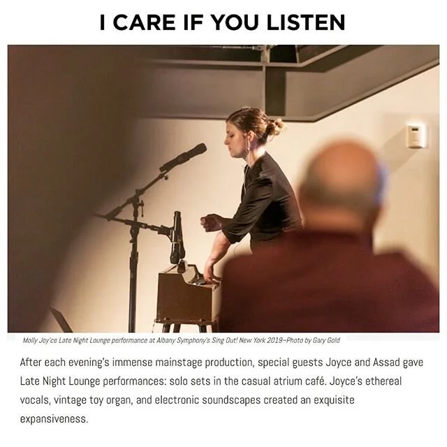 I Care If You Listen Review for Albany Symphony Festival