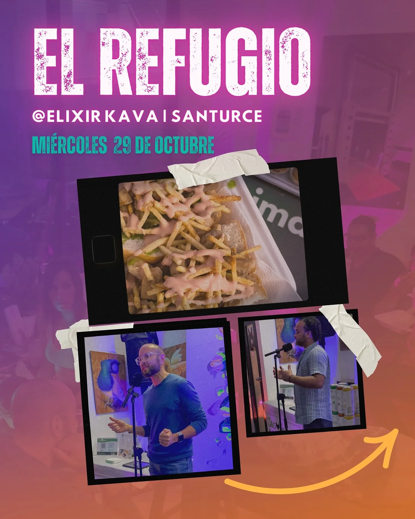 ✨🌿 &iexcl;Qu&eacute; noche tan especial vivimos en El Refugio@Elixir &ndash; Octubre! 💚
Gracias a todxs lxs que se dieron cita para compartir, conectar y disfrutar otra edici&oacute;n llena de sabor, conciencia y buena vibra.

Un agradecimiento esp