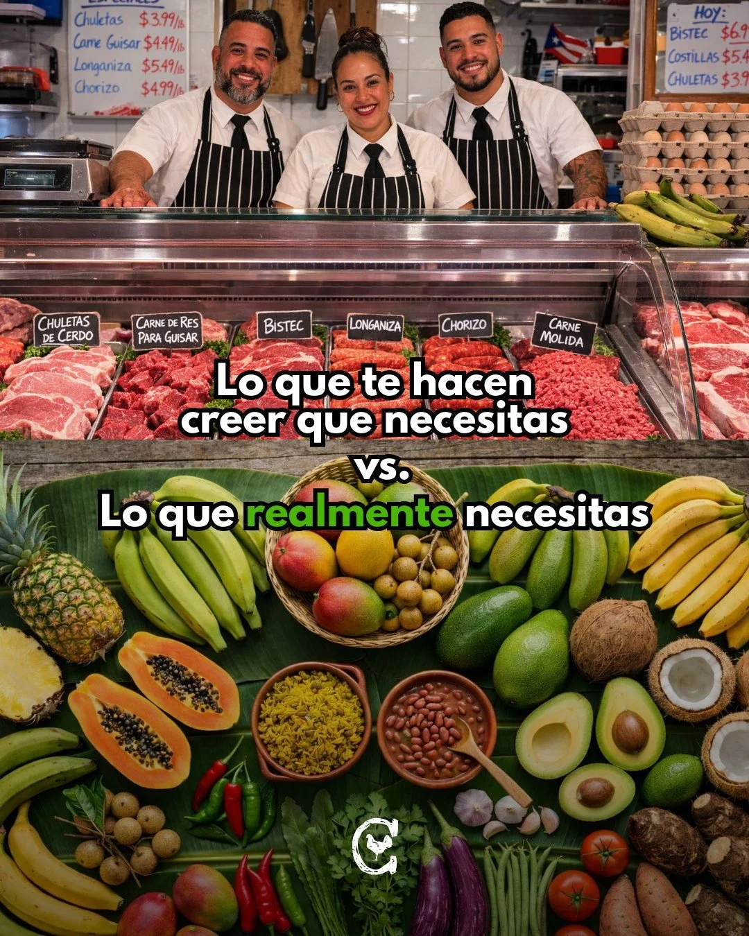 Durante d&eacute;cadas nos han ense&ntilde;ado que la prote&iacute;na viene de la carne.
Que para estar fuertes, saludables y &ldquo;bien alimentados&rdquo; necesitamos productos animales.
Pero la realidad es otra. 🌱

Nuestro cuerpo necesita nutrien
