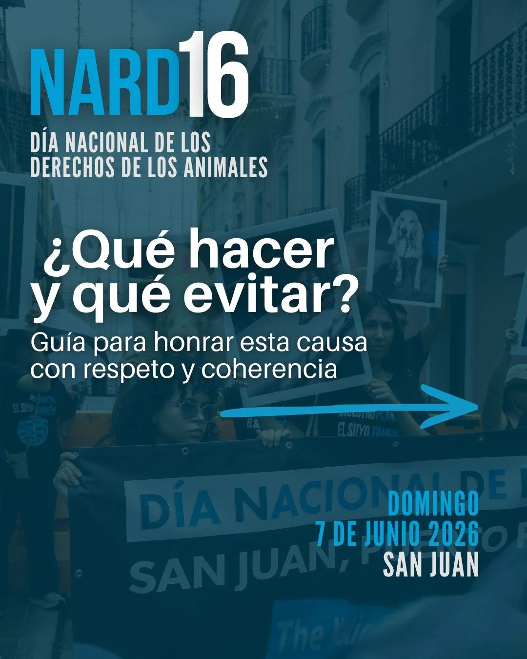 📣 Este domingo no solo asistimos. Representamos a millones de animales que nunca tienen la oportunidad de ser escuchados. 🐾
NARD no es una protesta cualquiera. Es un acto de memoria, respeto y presencia colectiva. Por eso preparamos esta gu&iacute;