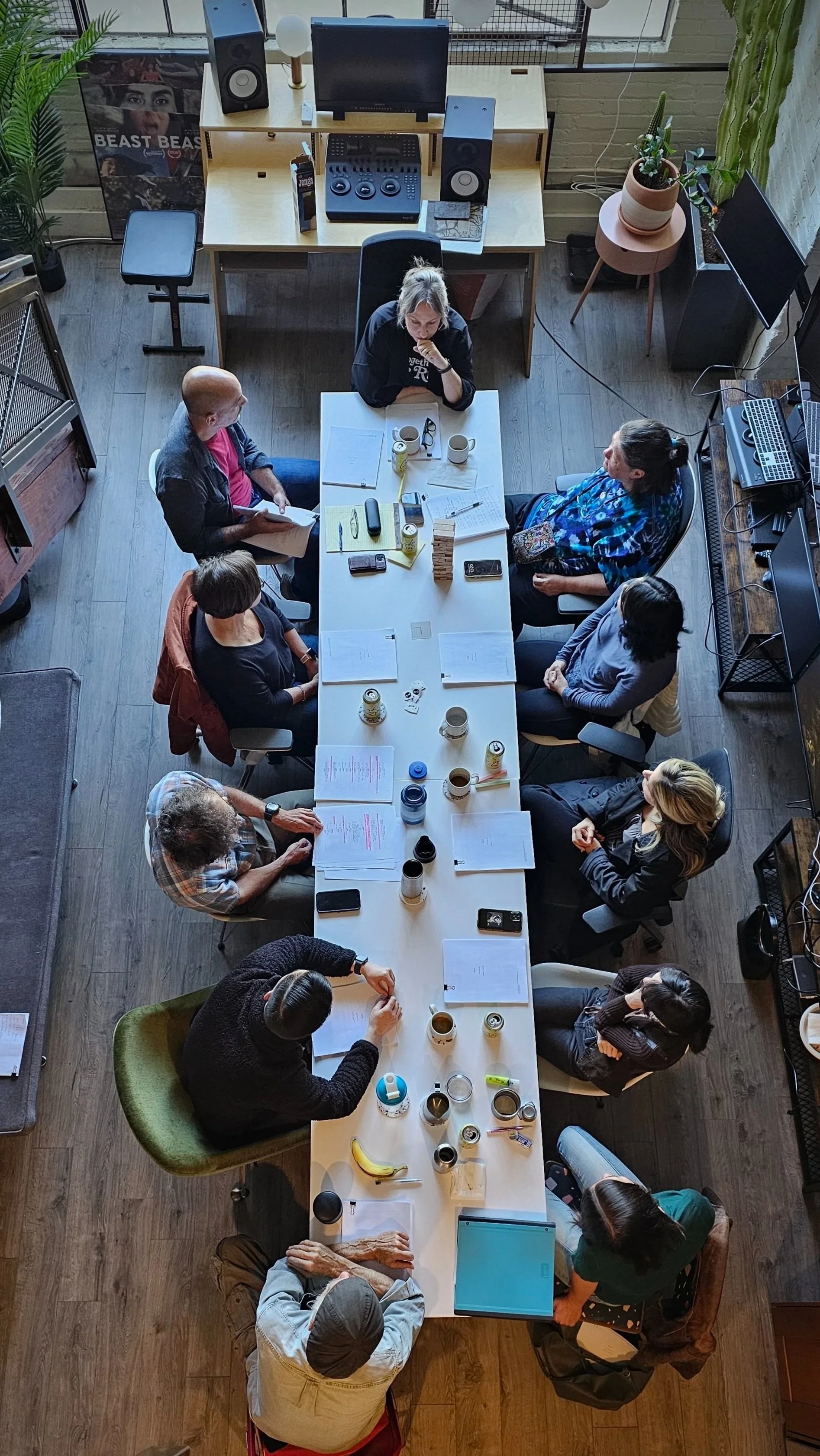 Production Meetings + Table Reads