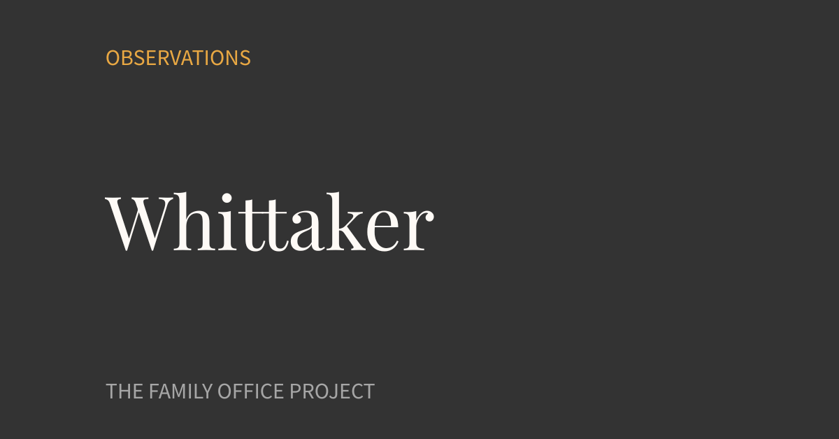 Whittaker: What the Implementation Conversation Usually Misses — Observations