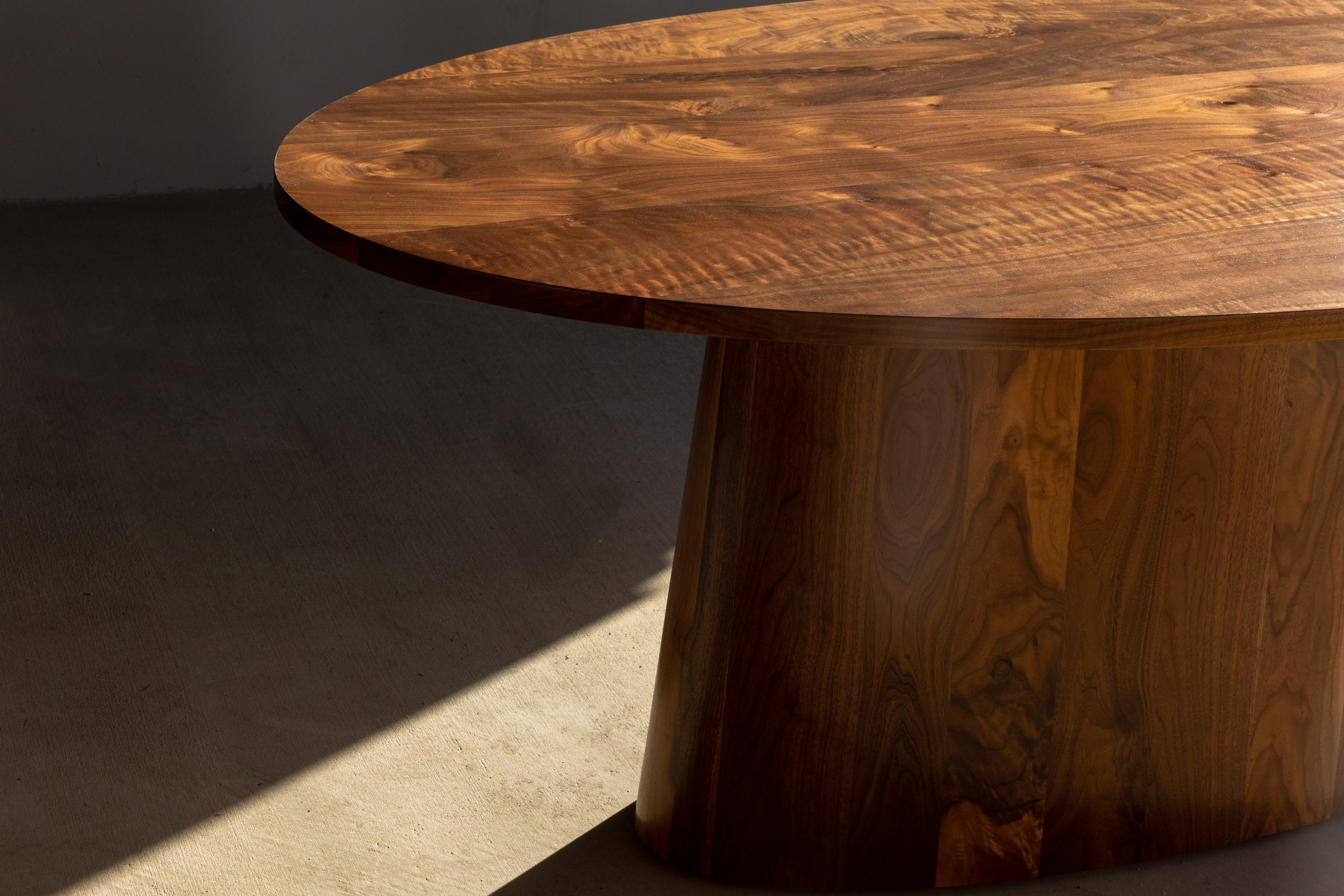 Ellipse Oval Pedestal Dining Table by Casa Dega Design