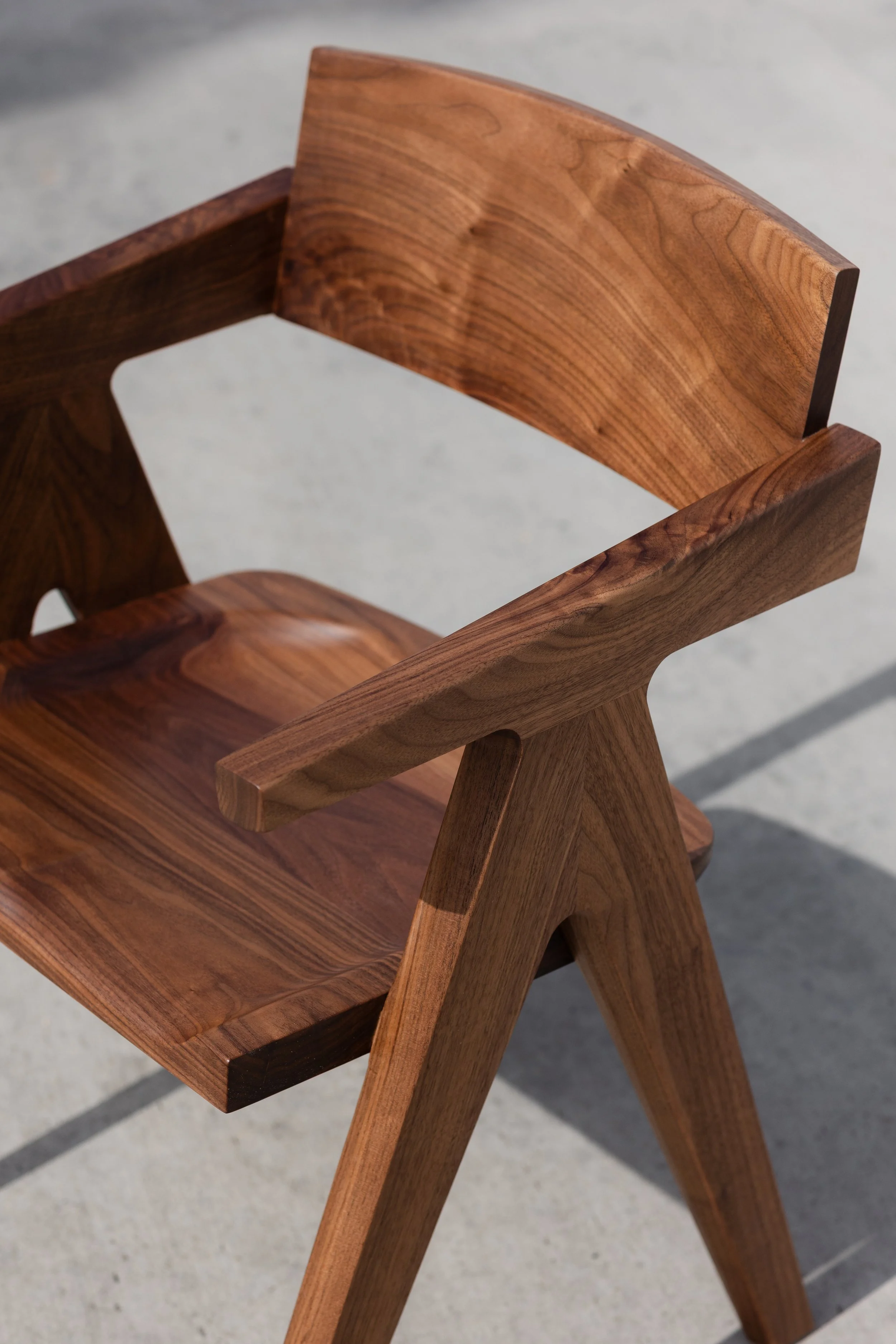 Handcrafted modern dining chair