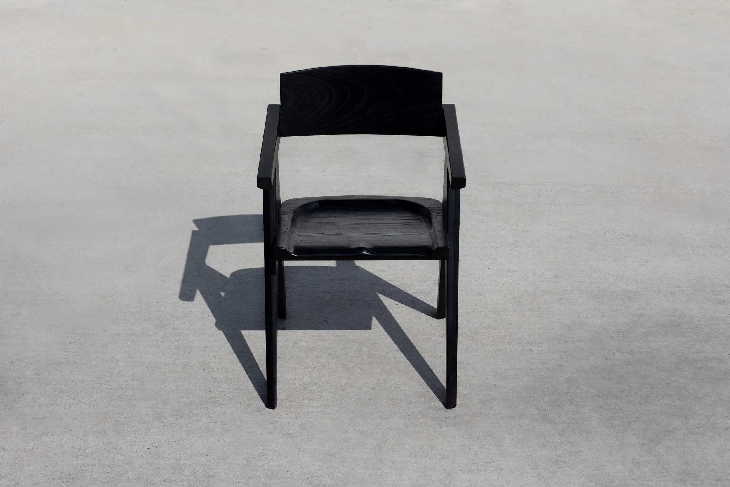 Japandi style modern dining chair