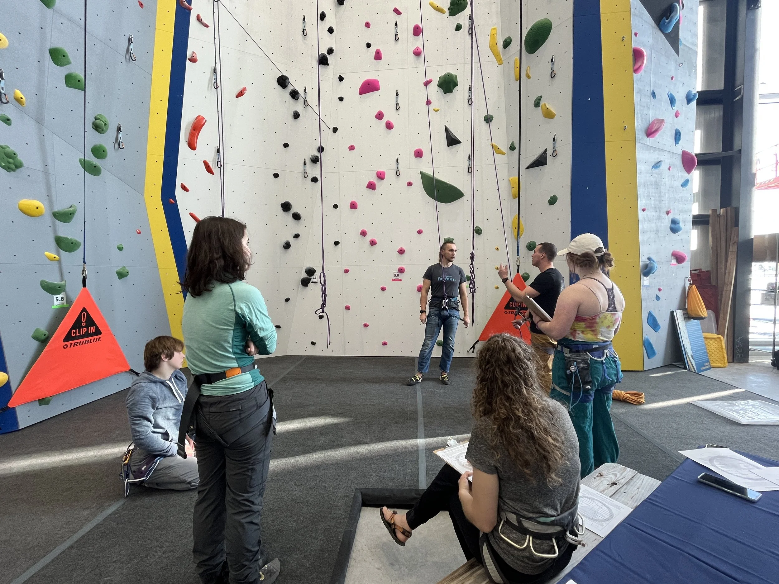 Odyssey Climbing Intro to Climbing Fitness Green Bay.JPG