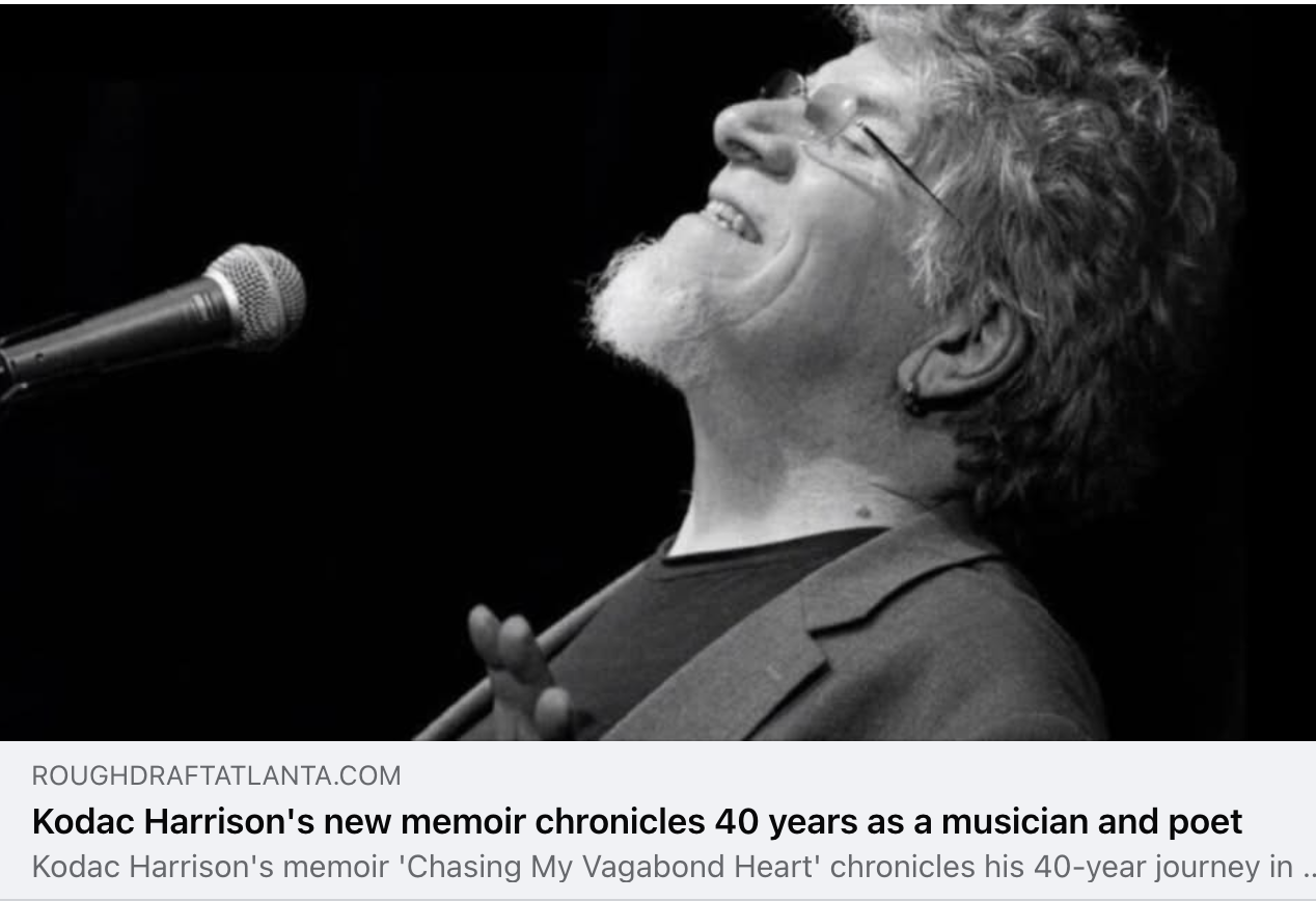 Kodac Harrison’s new memoir chronicles 40 years as a musician and poet.