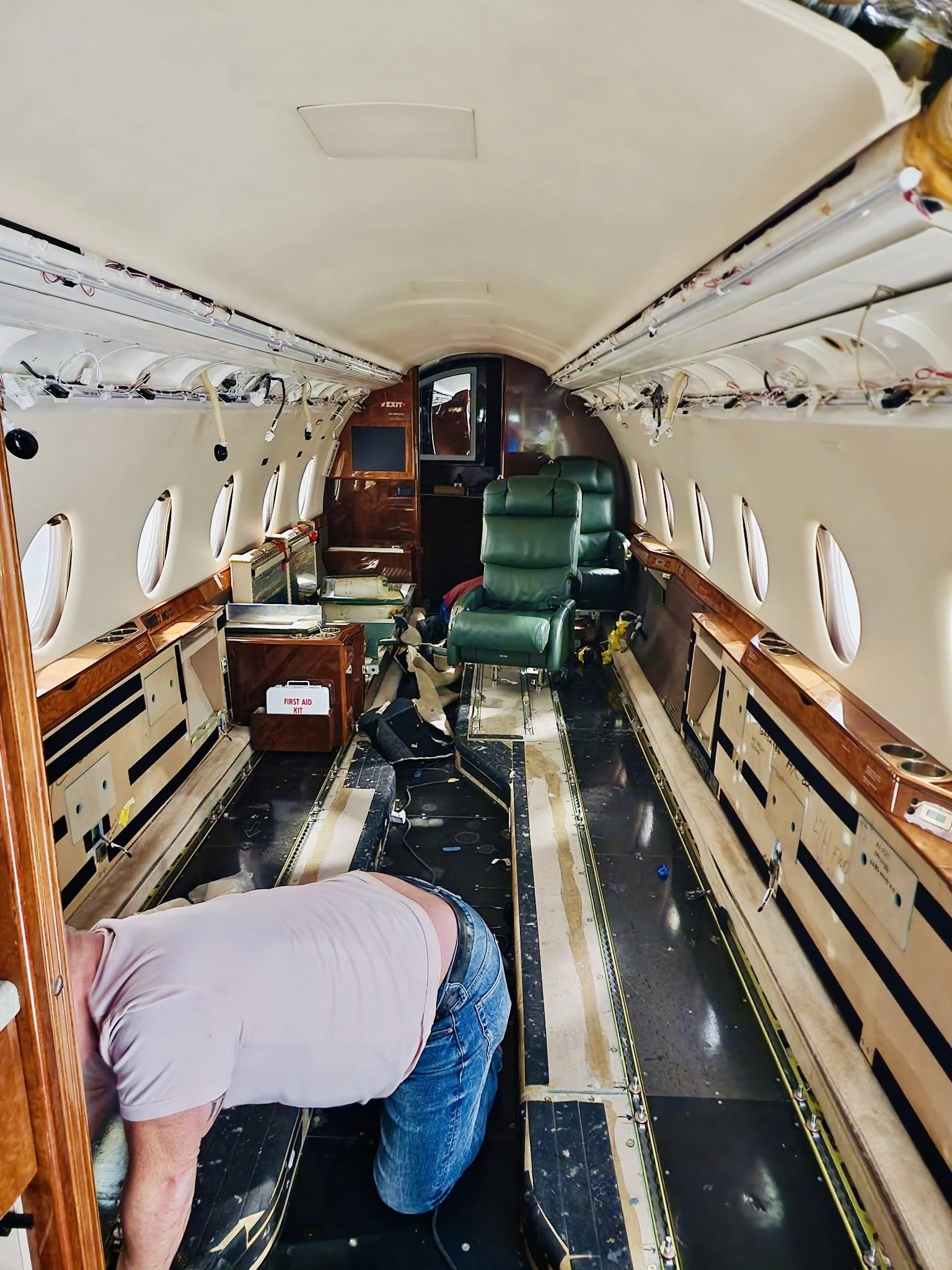 2001 G200 Airplane BEFORE