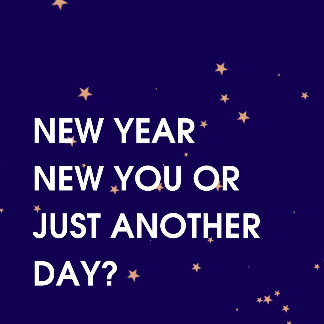 It&rsquo;s New Year&rsquo;s eve which means you&rsquo;ve probably seen a lot of resolution messaging. ⁣
⁣
I&rsquo;ve been bombarded both with &ldquo;New Year, New You&rdquo; AND &ldquo;it&rsquo;s just another day&rdquo; type content which means you p