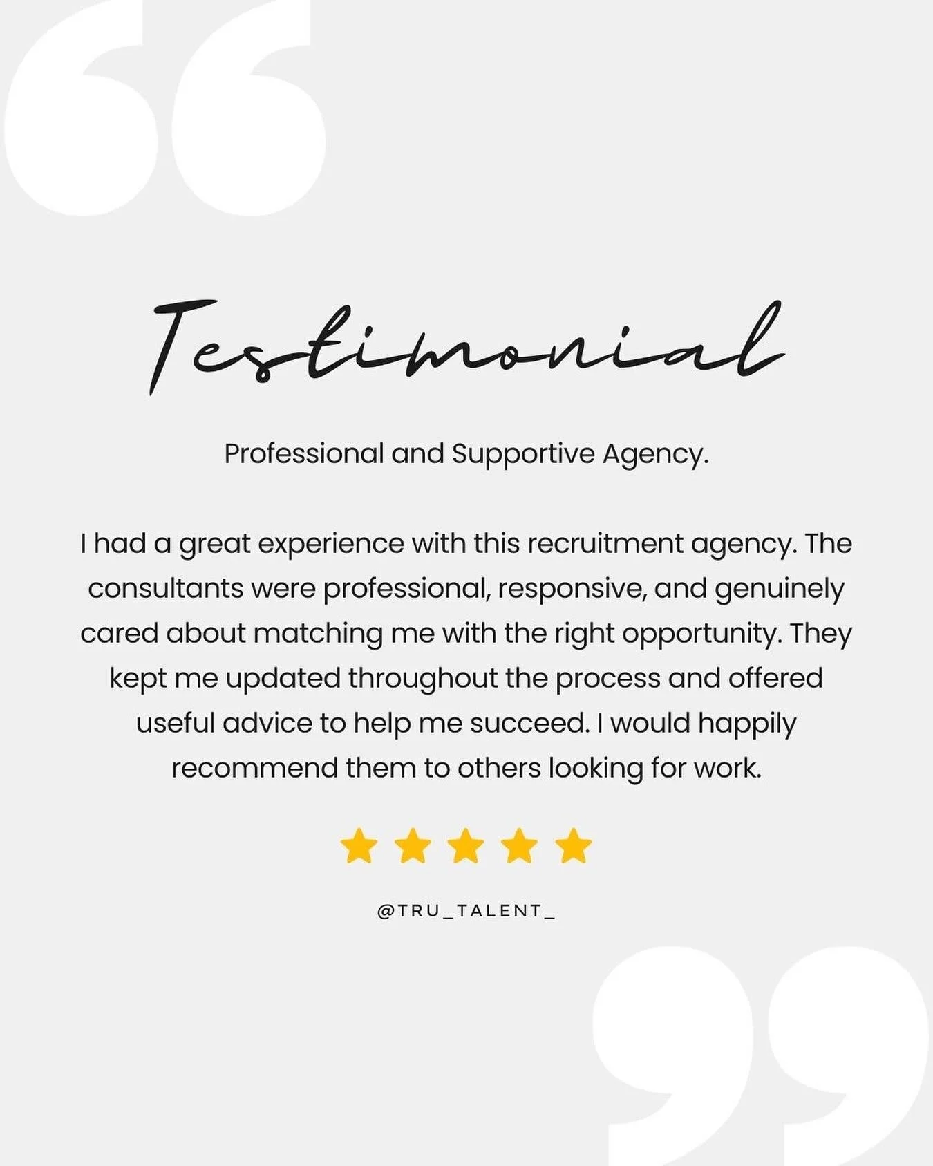 Our reviews are a testament to the incredible people behind the scenes. We couldn&rsquo;t be more prouder of the Tru Team. ⭐

Together we want to thank you for choosing and trusting in us. Your success is our greatest reward! 💫

To check out our lat
