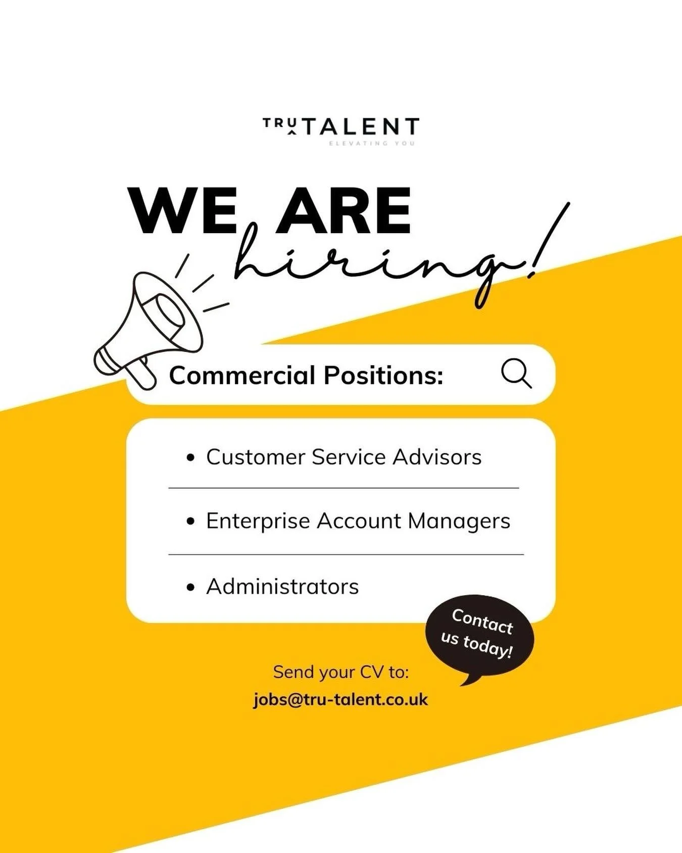 We have exciting job opportunities across various sectors in the UK! Whether you&rsquo;re just starting out or looking for a change, we&rsquo;re here to help you find the perfect role! 💼

Why not browse our website, send us your CV or give us a call