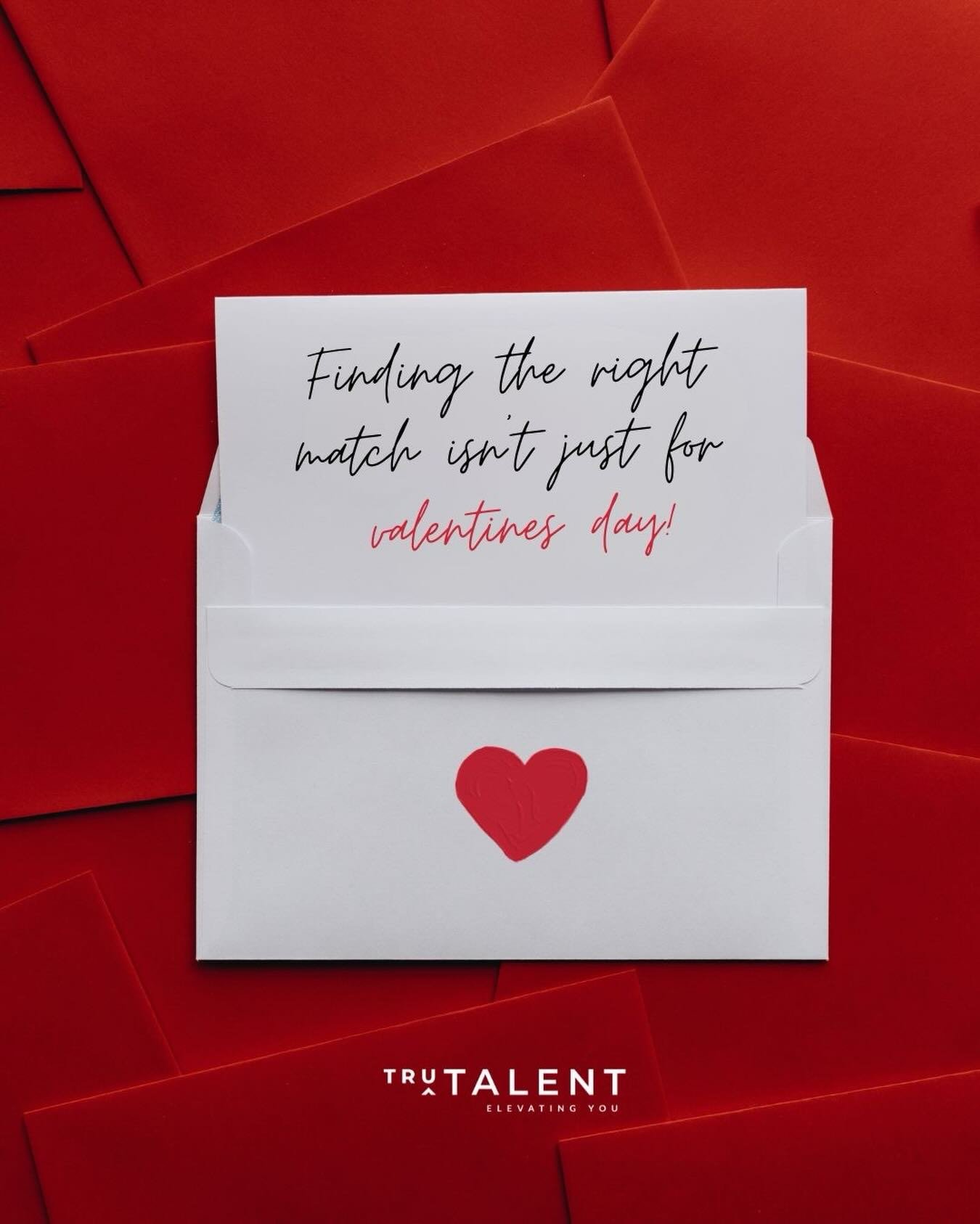 𝐇𝐚𝐩𝐩𝐲 𝐕𝐚𝐥𝐞𝐧𝐭𝐢𝐧𝐞𝐬 𝐃𝐚𝐲!

Recruitment is a lot like dating...It&rsquo;s about chemistry, shared values, and finding the right fit for the long term.

Whether you&rsquo;re searching for your next role or looking to hire, the best relati