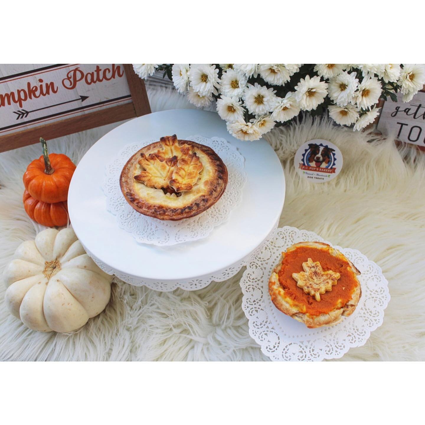 Happy &ldquo;Almost Thanksgiving&rdquo; friends 🙌🏼 Guess what? 

We are now offering organic Turkey - Pumpkin Pie for your furry child🥧 😳 That&rsquo;s right! all natural, fresh, healthy and homemade with the perfect amount of ingredients to inclu