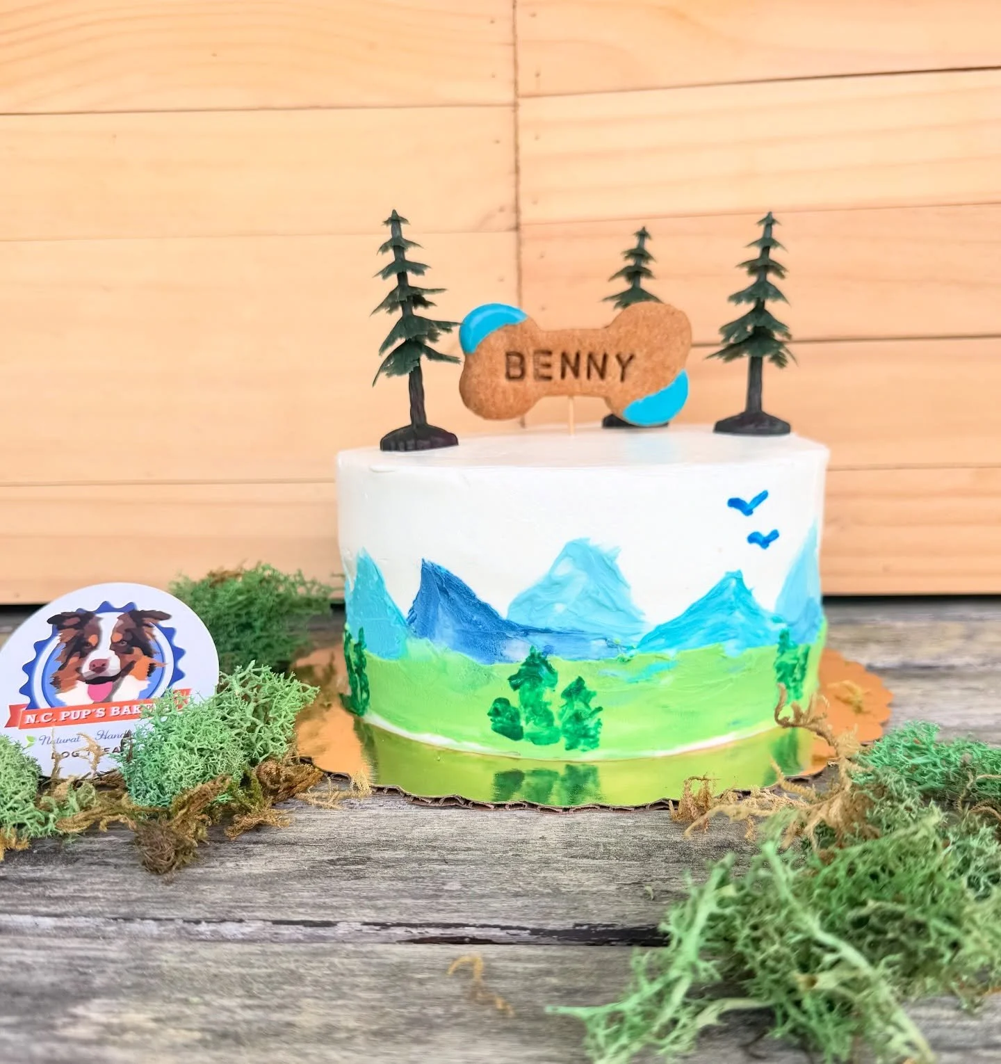 We&rsquo;ve been a little behind on posting lately (busy pups, you know 🐾), but there&rsquo;s no way we can&rsquo;t show off all the beautiful cakes we&rsquo;ve been baking for your sweet pups! 🎂💛 #ncpupsfeature #ncpupsbakery #ncpups🐾 #dogcake