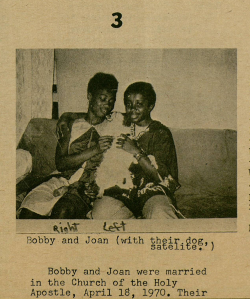 Joan and Bobby, Echo of Sappho