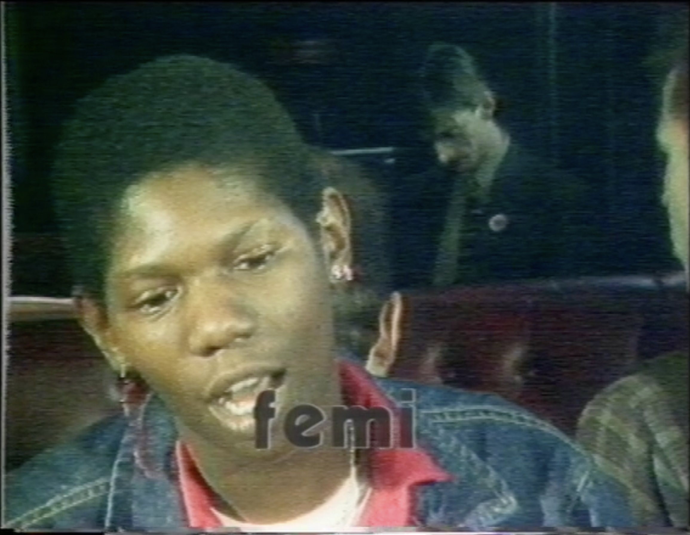 Femi Otitoju in Framed Youth