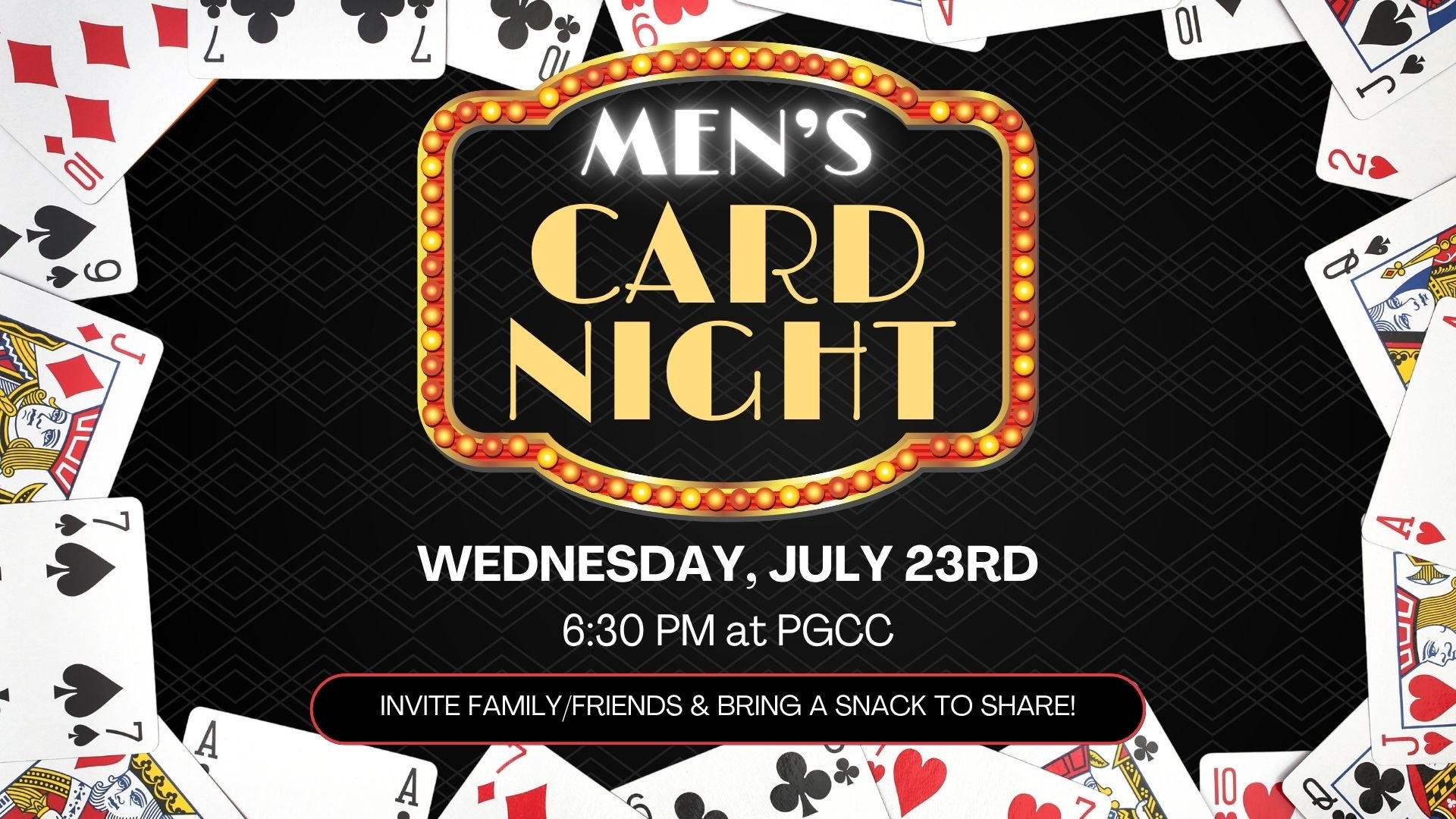 Men’s Card Night