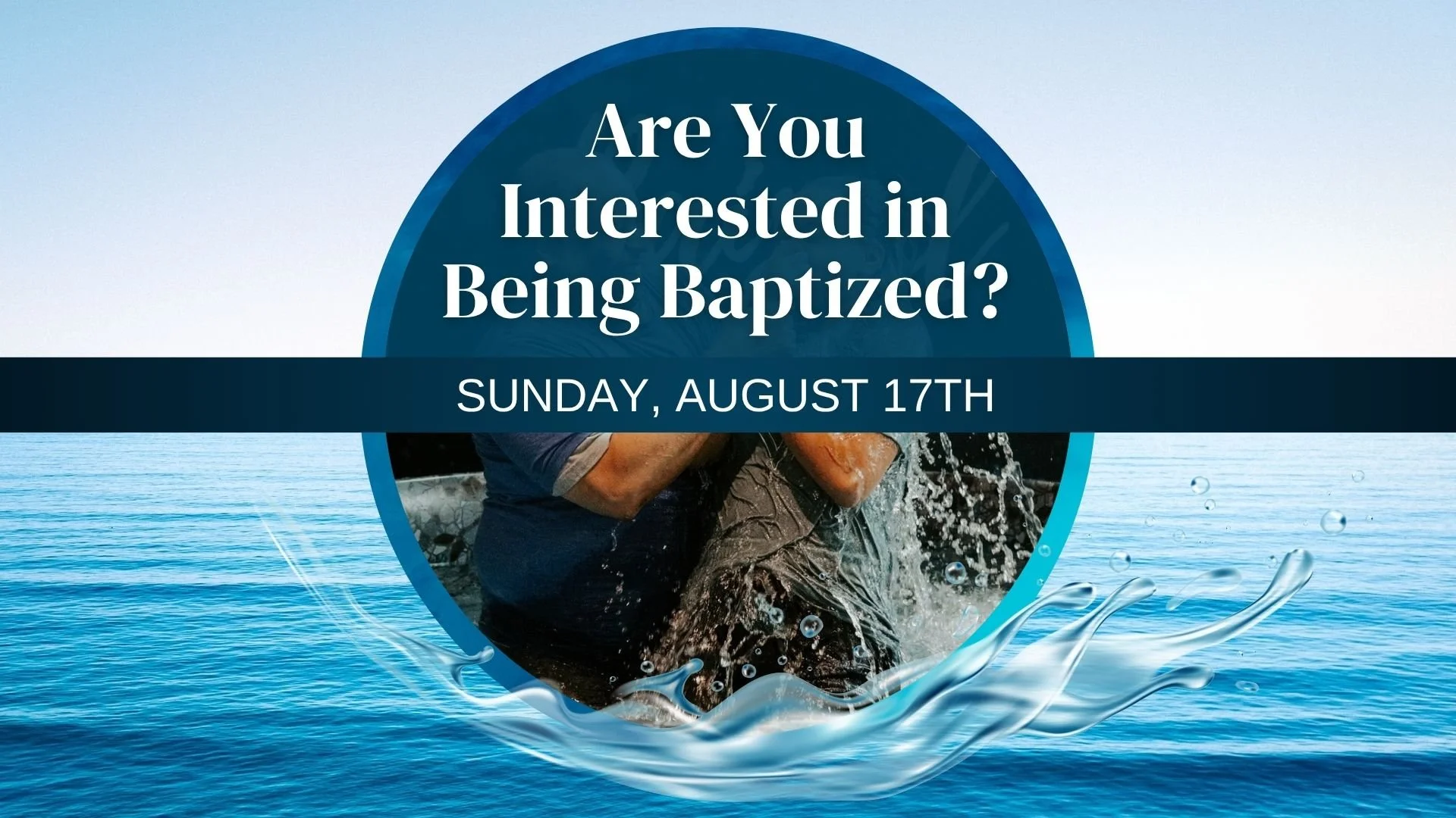 Baptism Sunday
