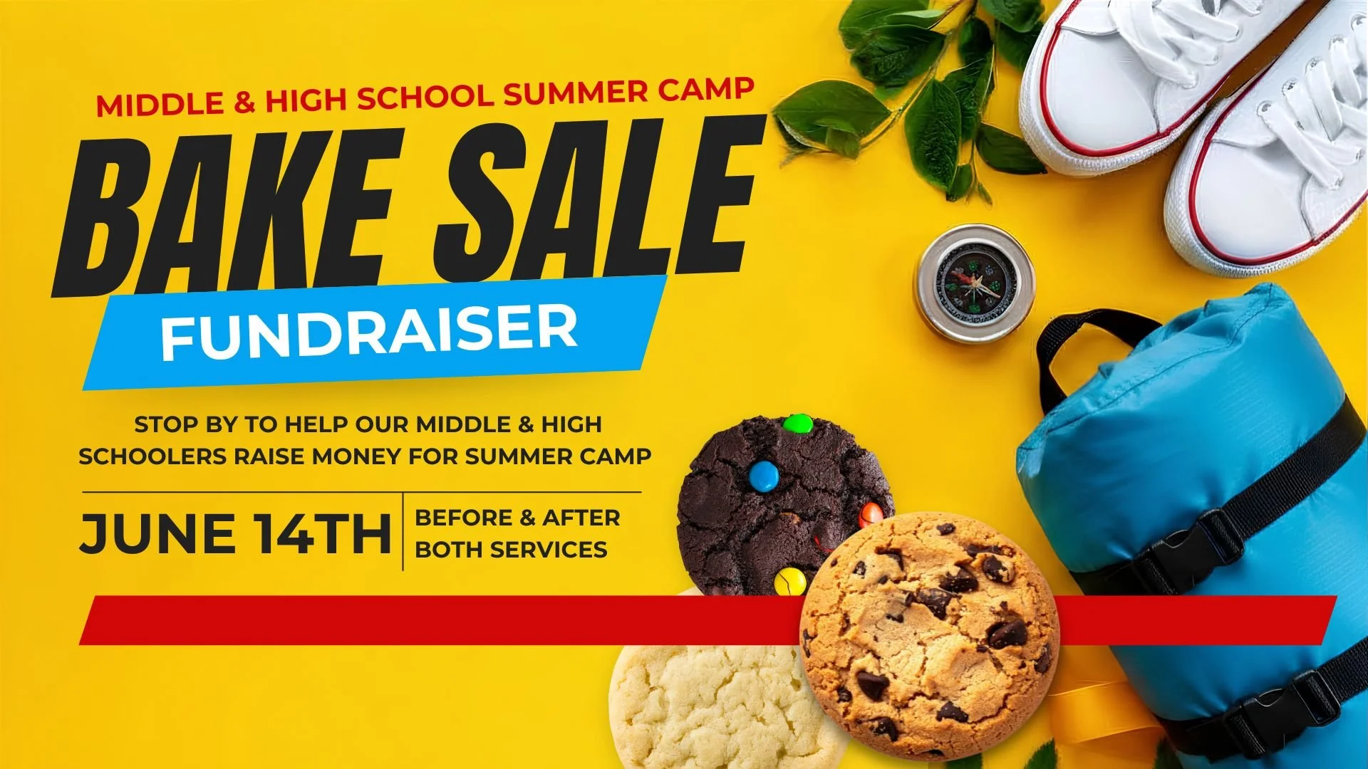 Middle & High School Fundraiser Bake Sale