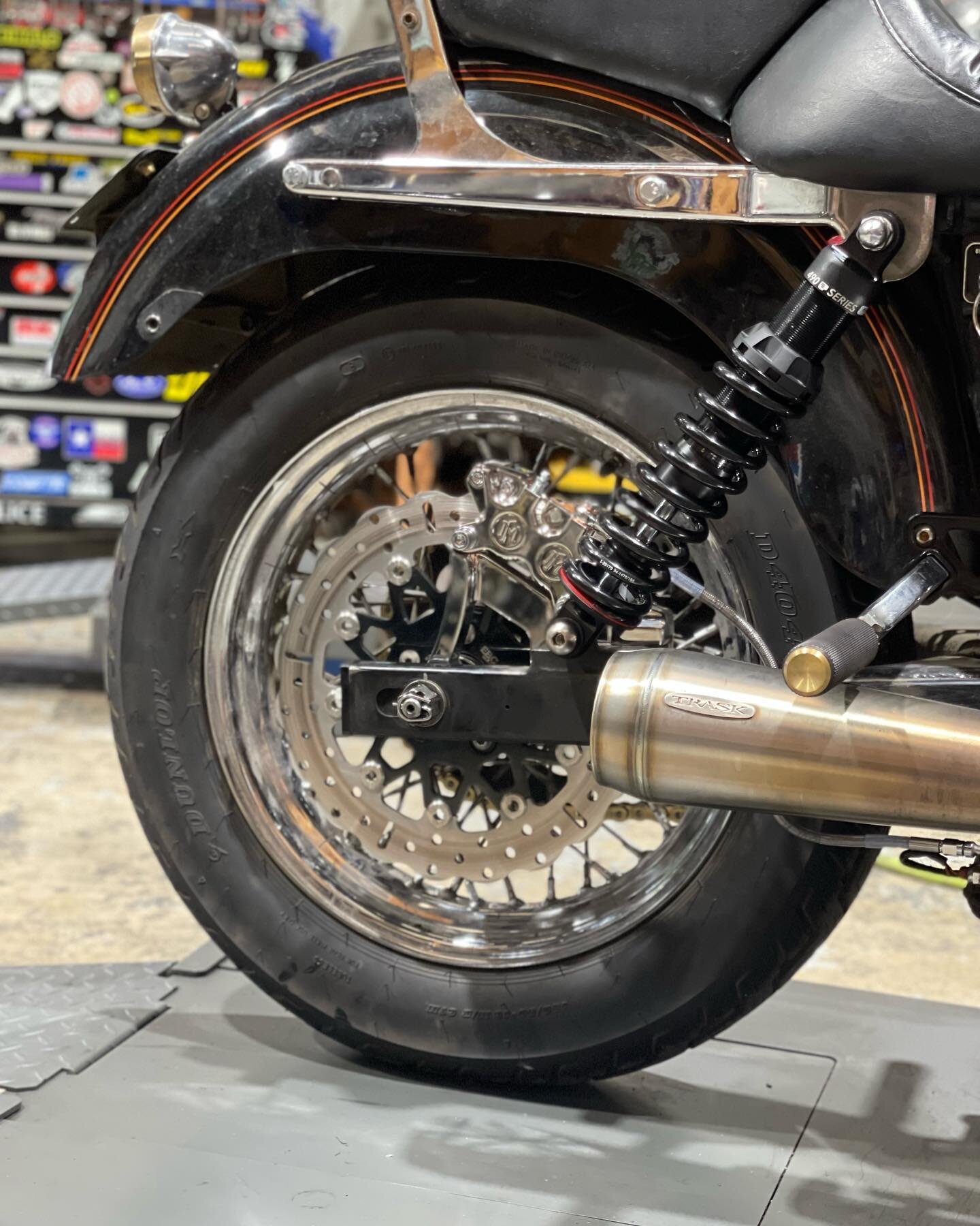 Don&rsquo;t underestimate the difference upgrading your suspension and brakes can make. Come see us if you want your bike to handle and stop light years better than the factory.