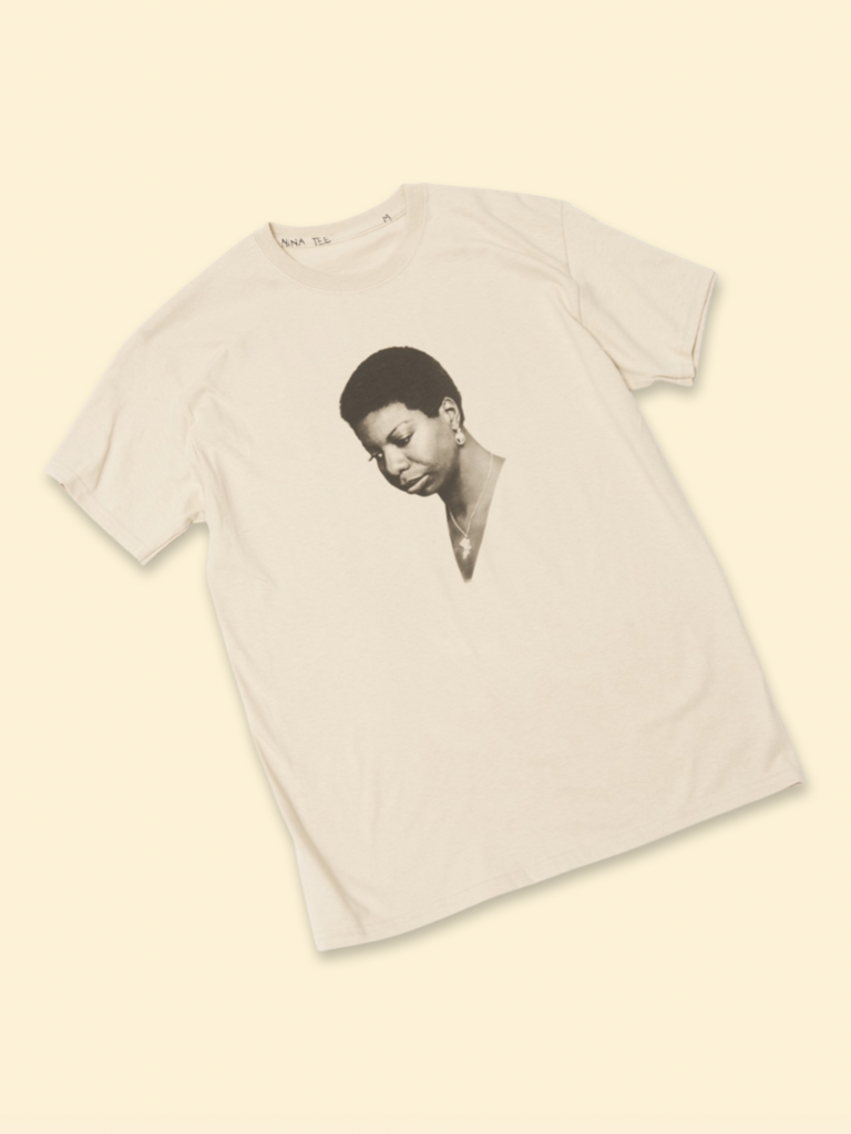 Nina Simon ニーナシモン Tシャツ 洋楽 ソウル Nina Simone/ニーナシモン】5.6オンス Tシャツ/RD/ST- 585 | バン