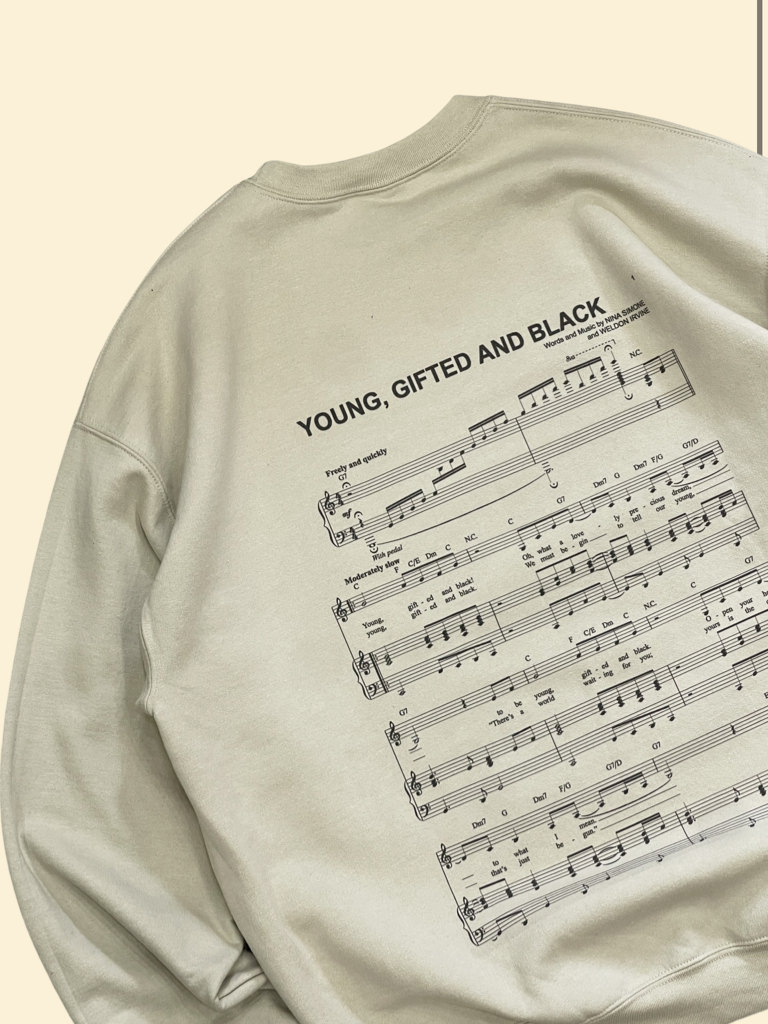 Nina Simone Crewneck — Savant Studios