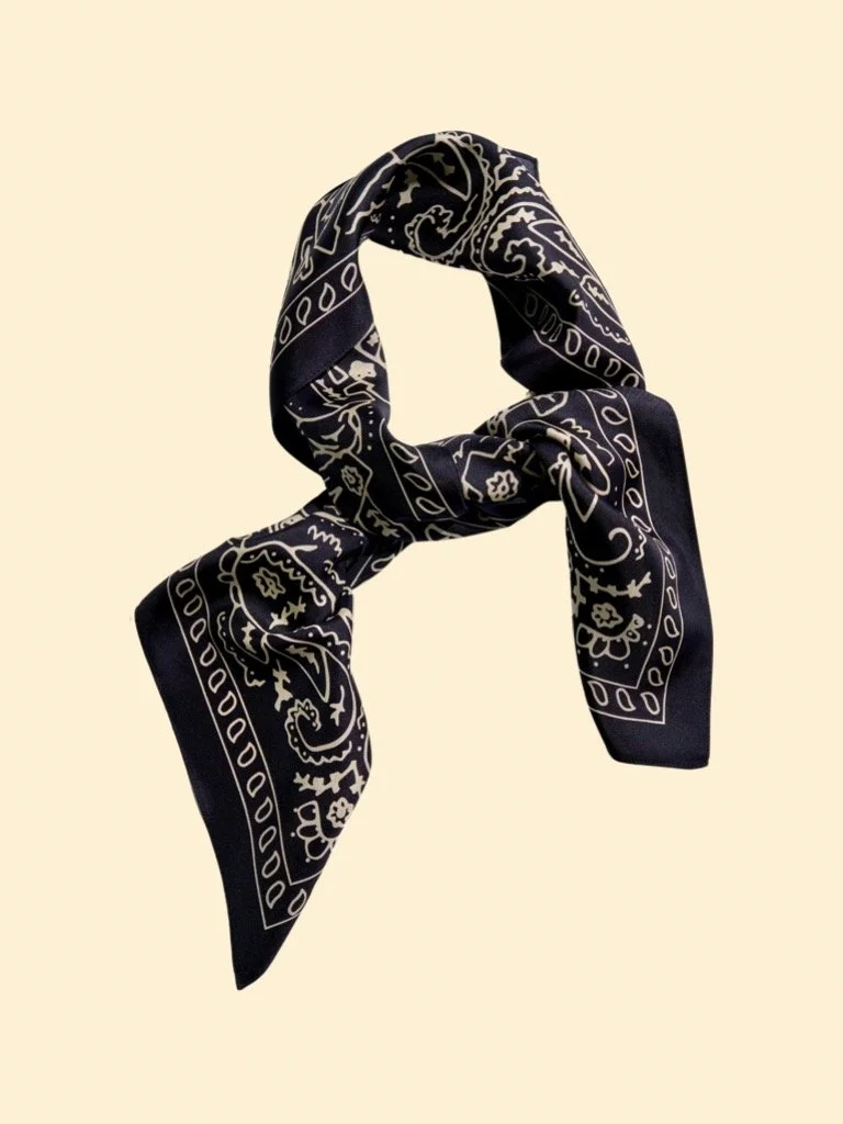 Silk Bandana Scarf — Savant Studios