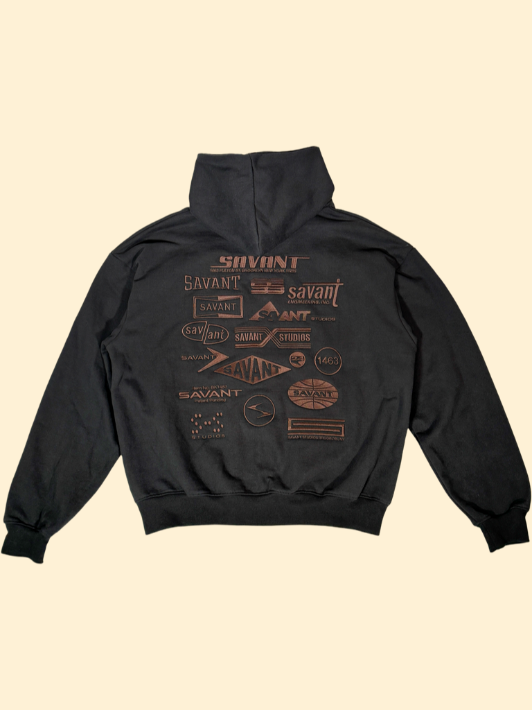 Savant Industry Zip Hoodie — Savant Studios