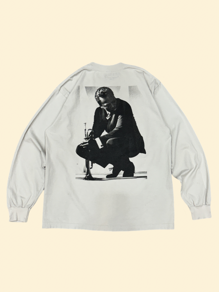 SS Jazz L/S Tee (Bone) — Savant Studios