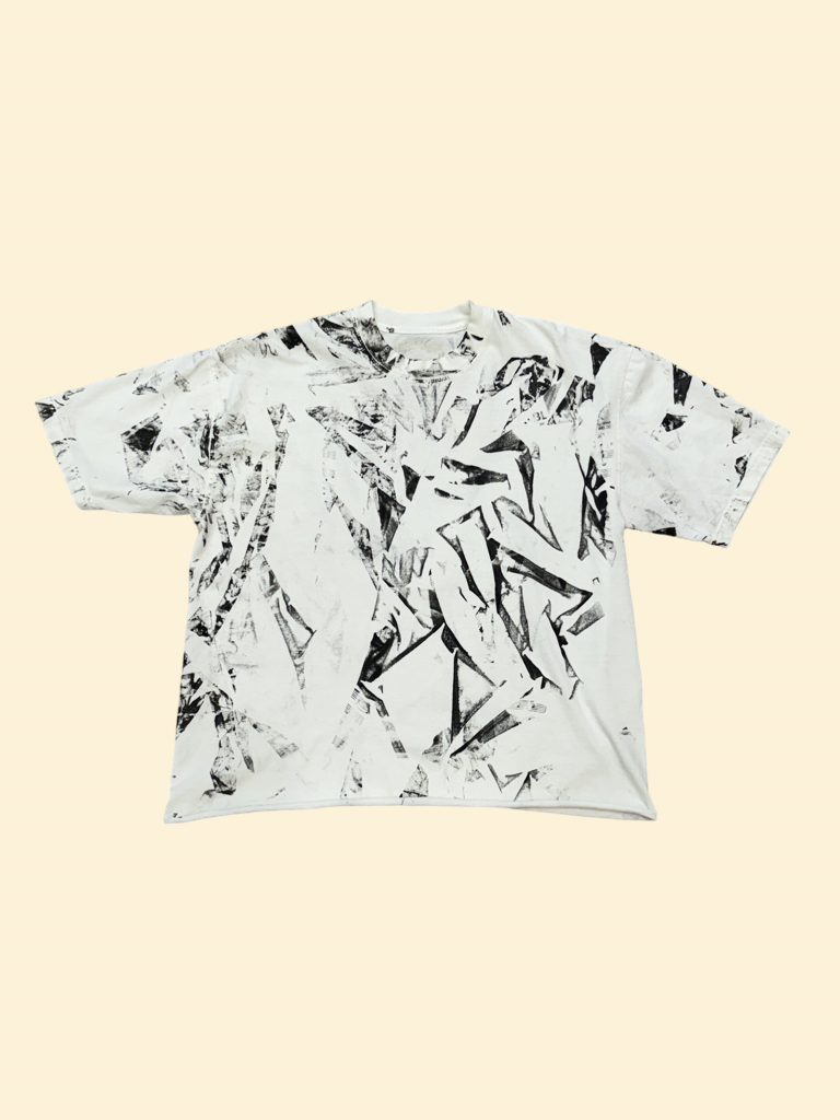 Destroyed Tee - Bone (Limited) — Savant Studios
